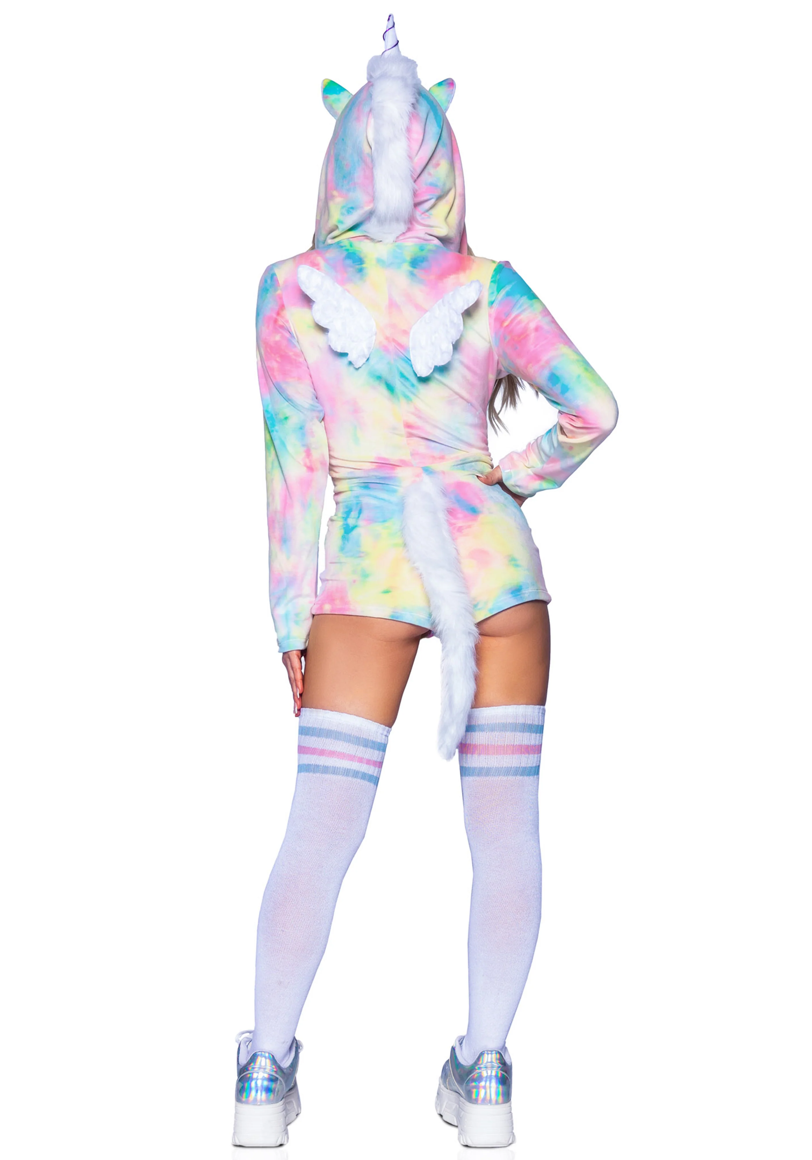 Unicorn Tie-Dye Romper - Image 4