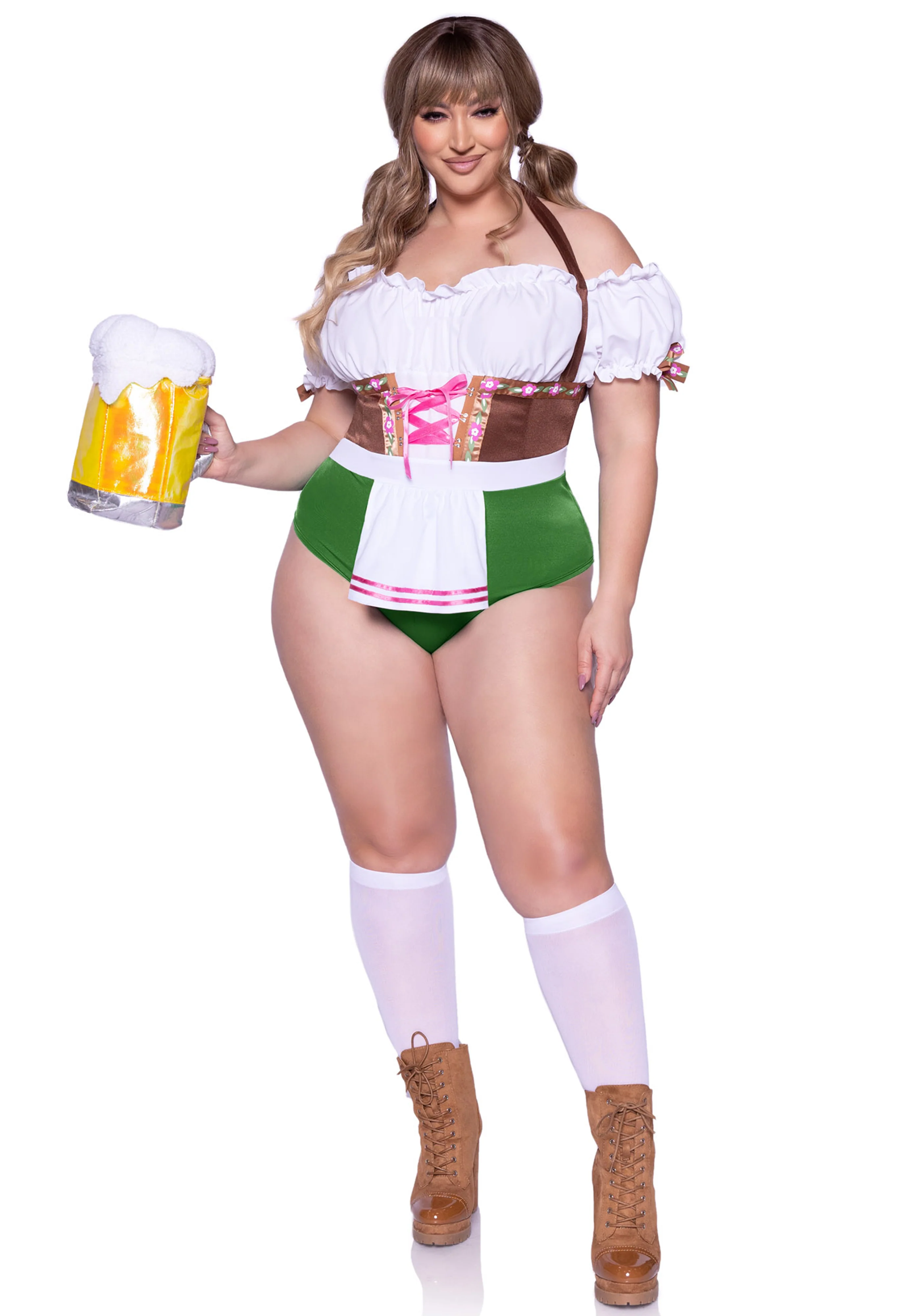 Plus Flirty Fraulein Bodysuit - Image 3