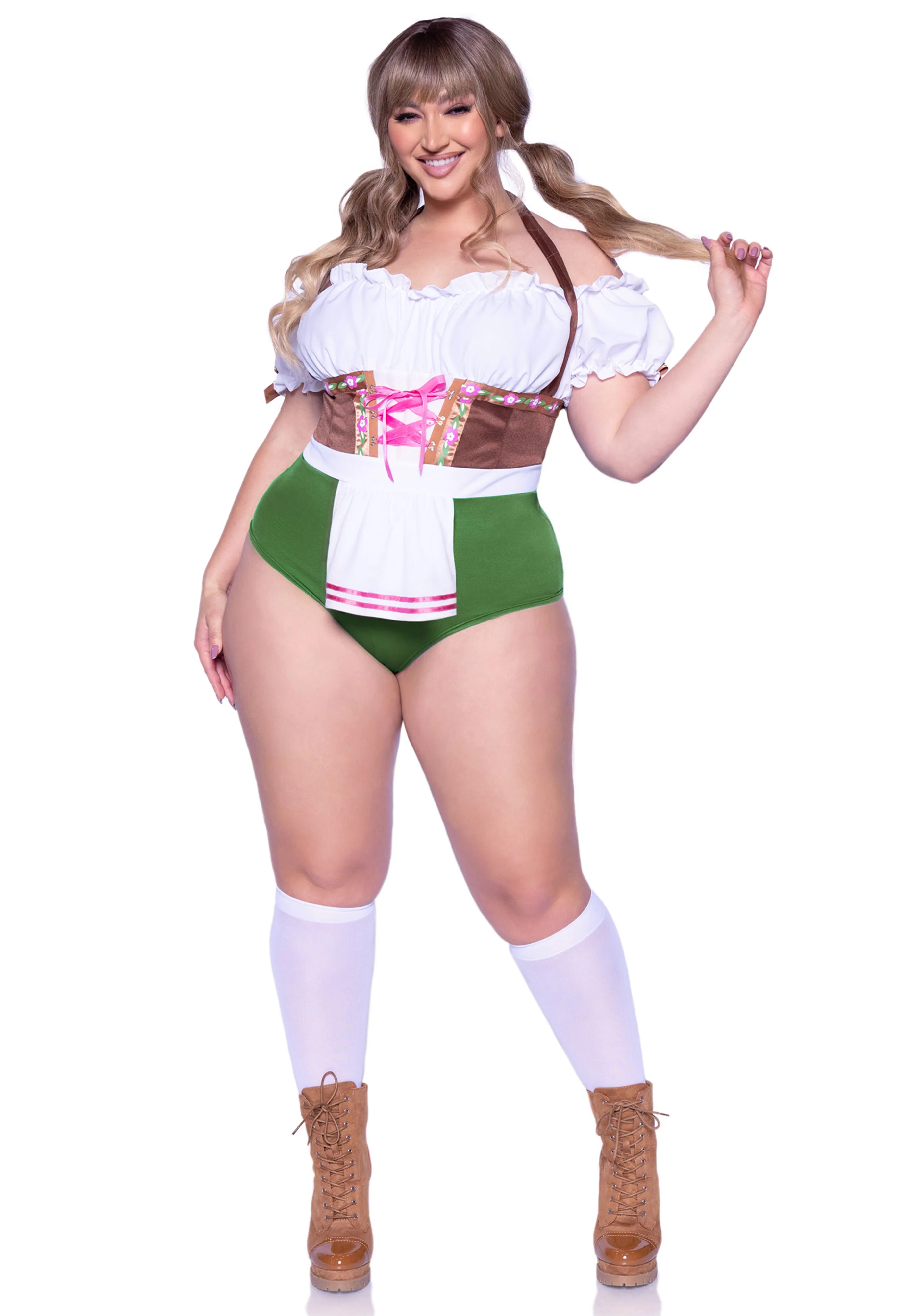 Plus Flirty Fraulein Bodysuit - Image 6