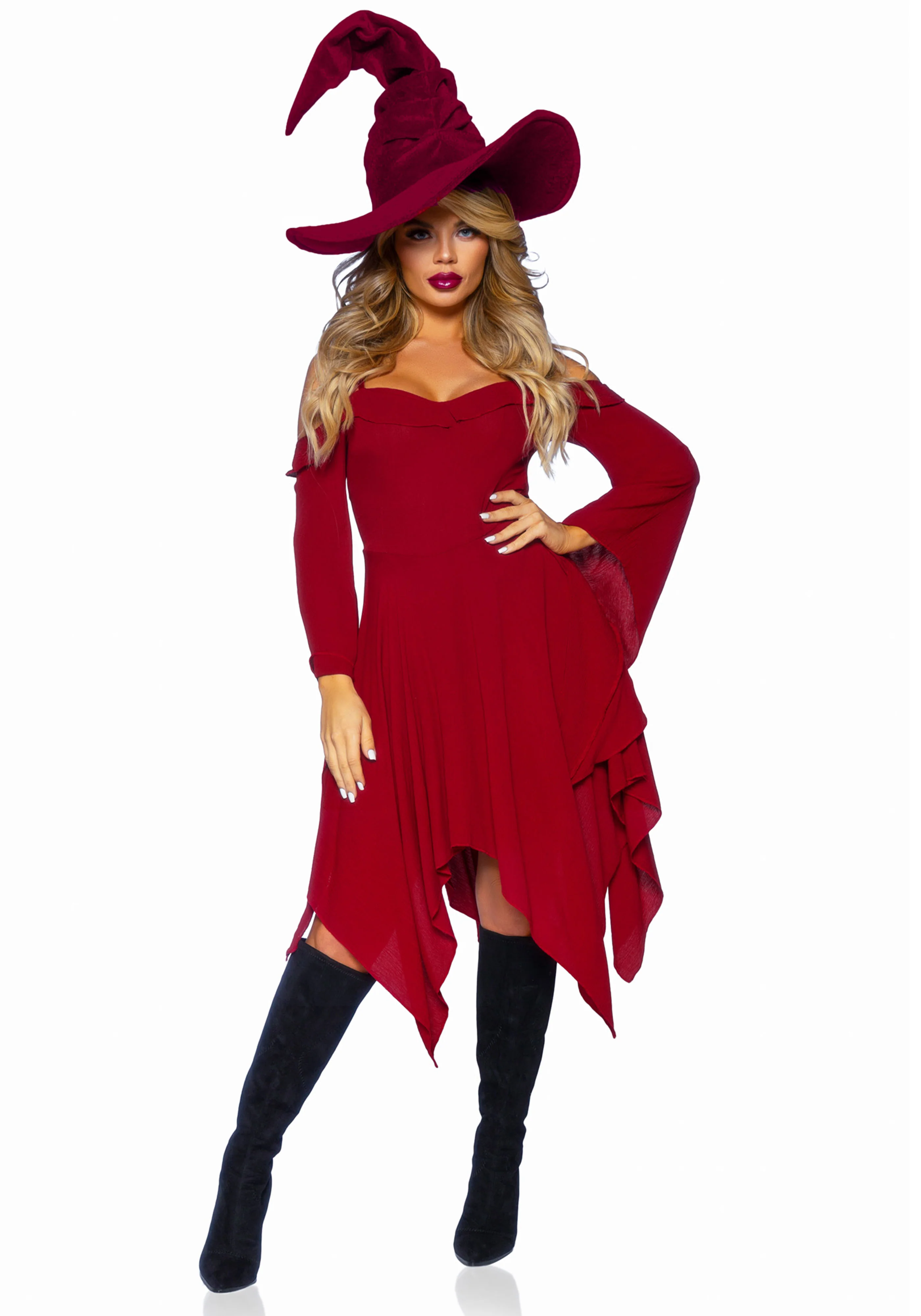 Cotton Bell Sleeved Dress - Image 22