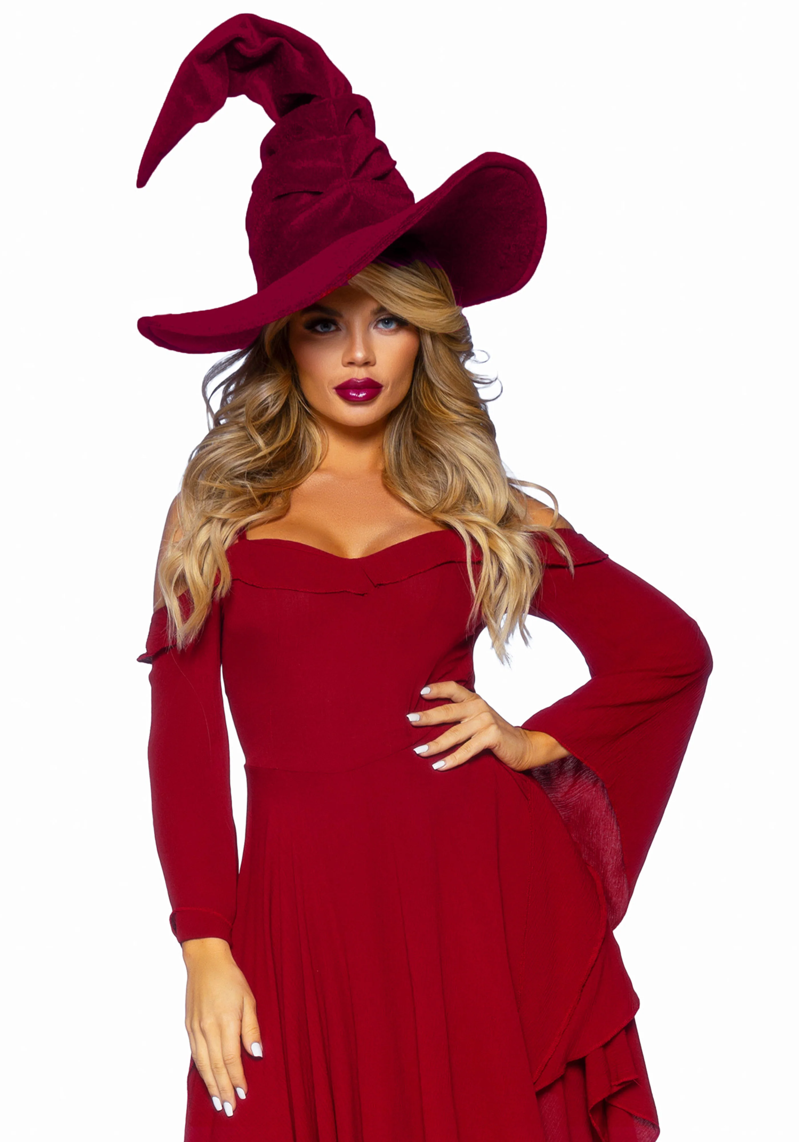 Cotton Bell Sleeved Dress - Image 23