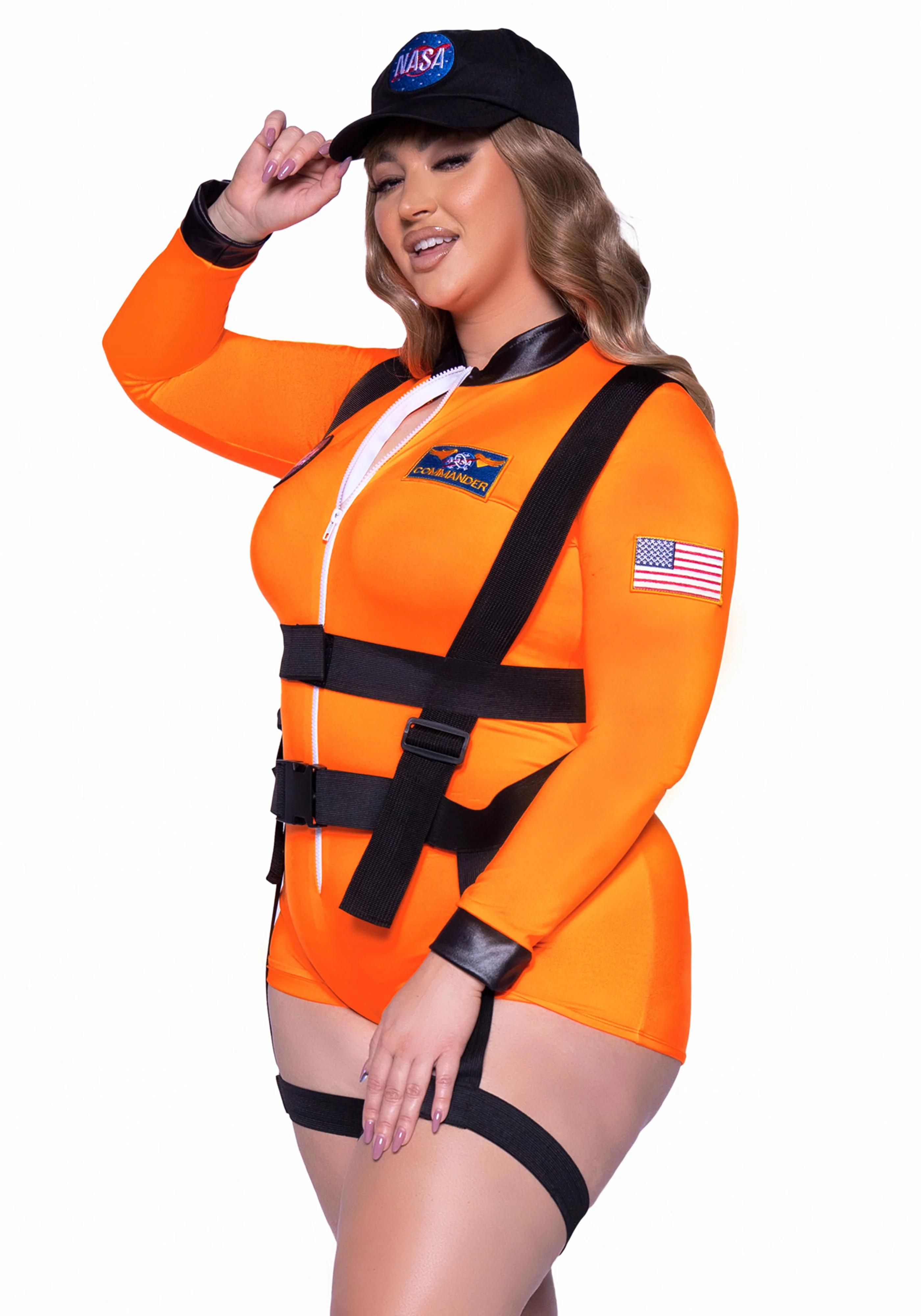 Plus Space Command Romper - Image 5