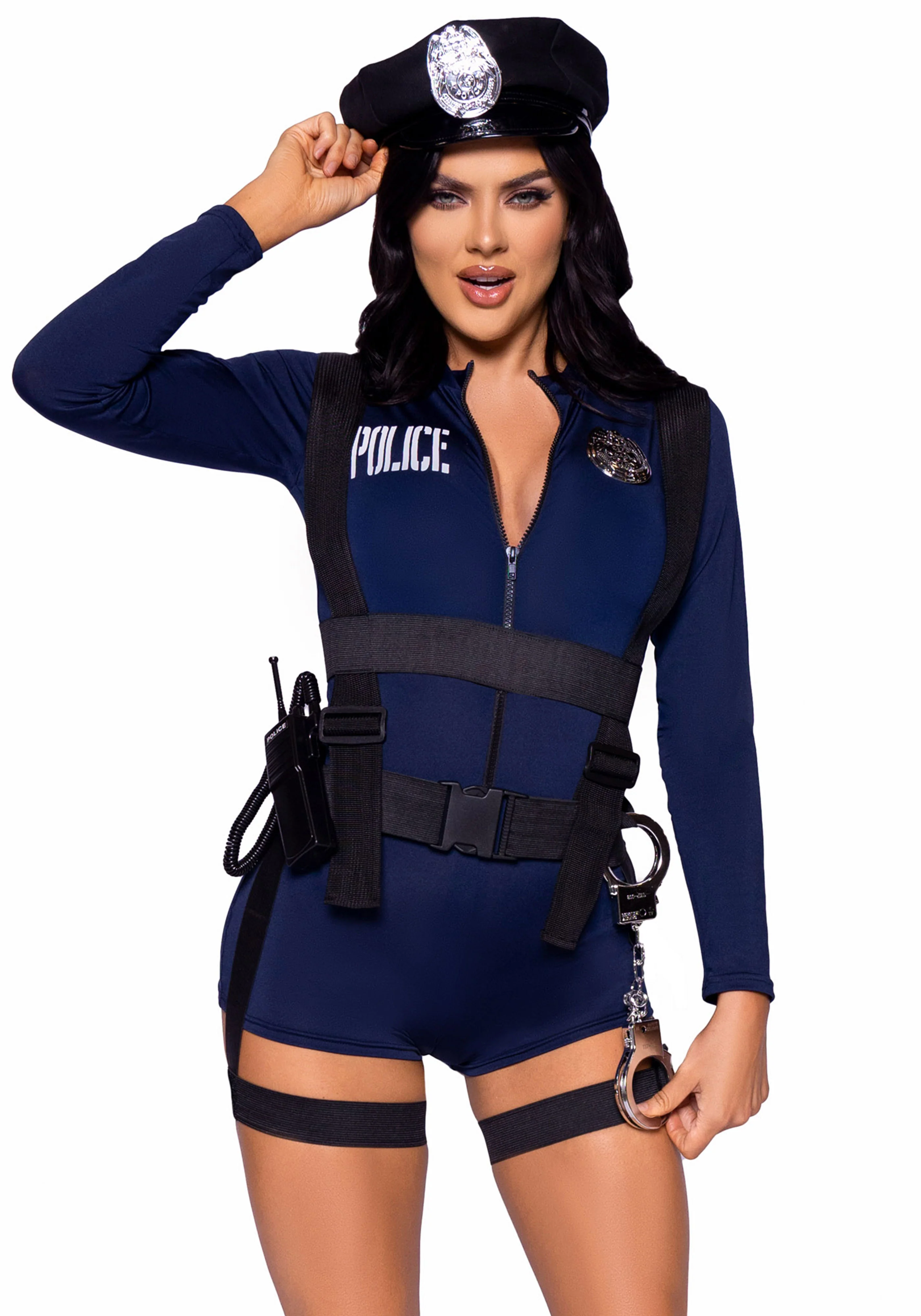 Flirty Cop Romper