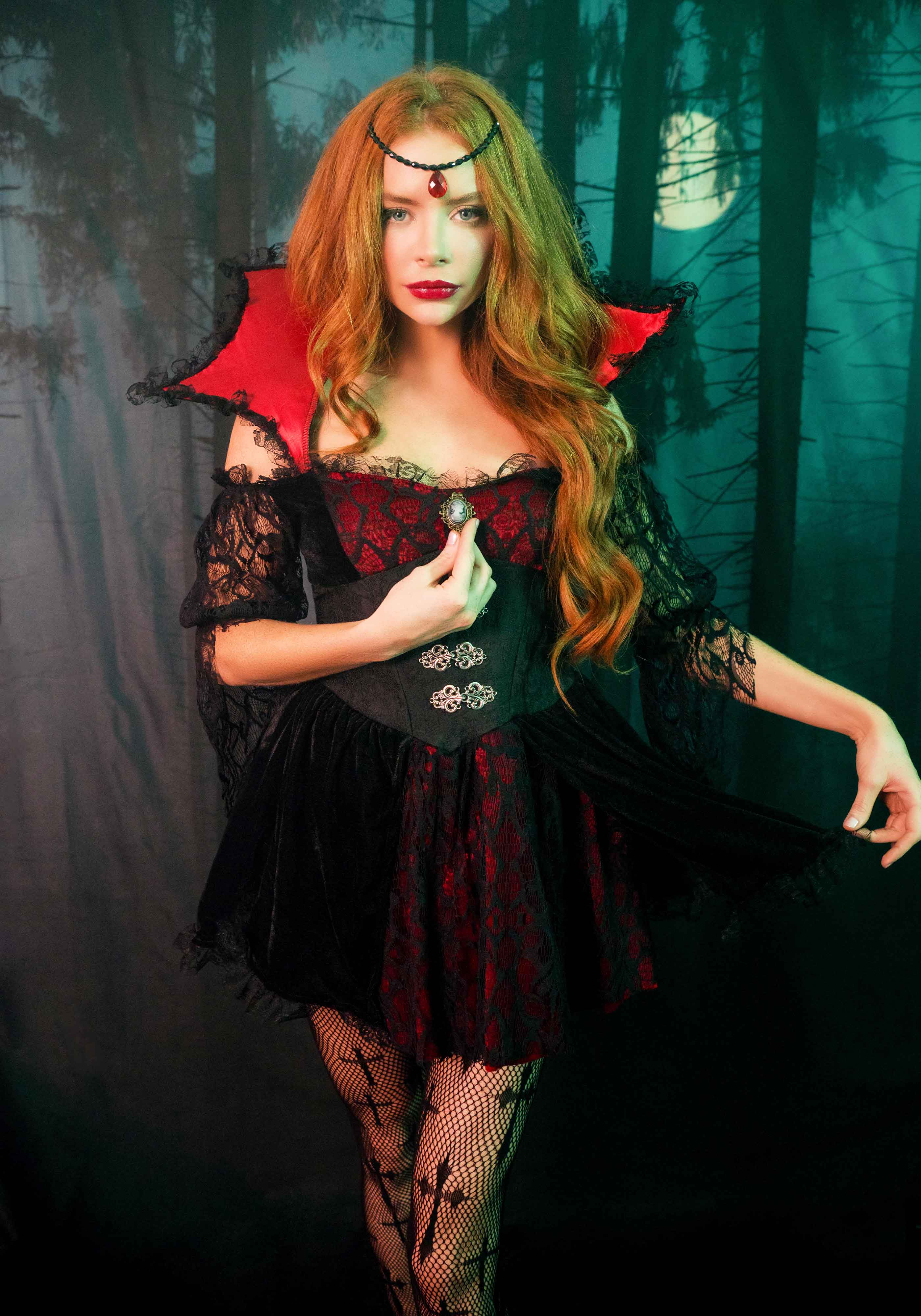 Victorian Vampire Dress - Image 8