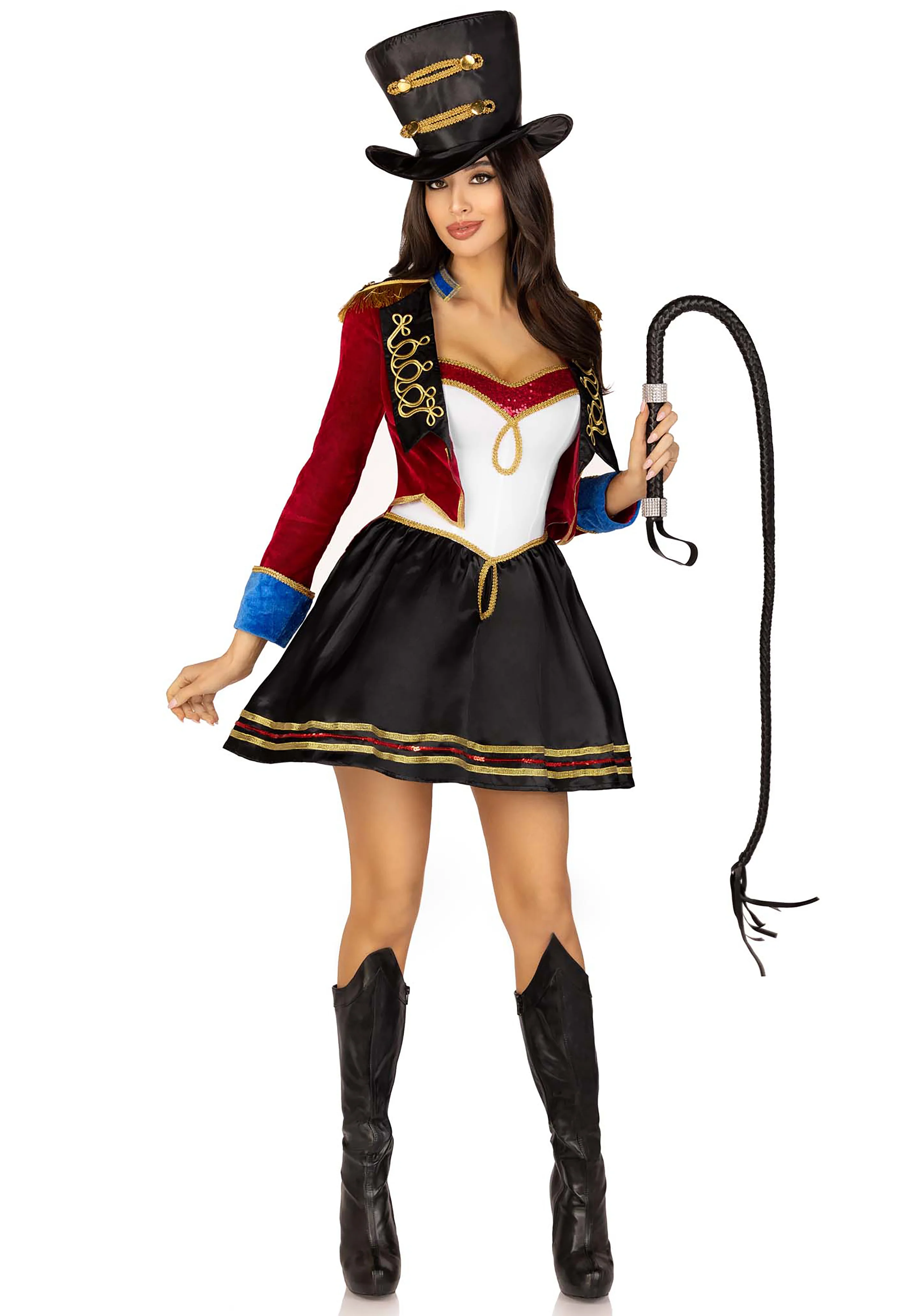 Classic Ringmaster Costume Dress - Image 3