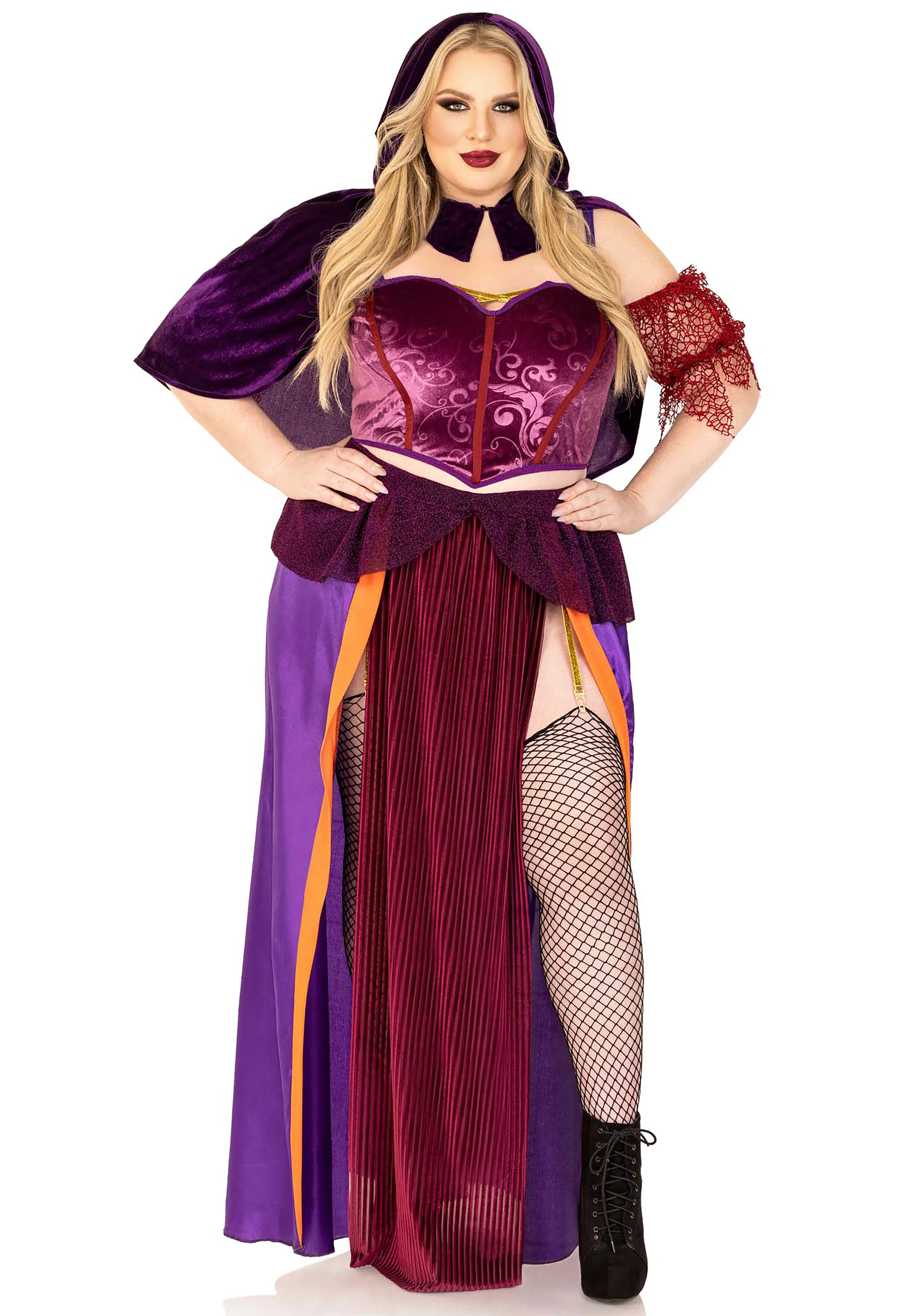 Plus Black Magic Babe Top and Skirt - Image 4