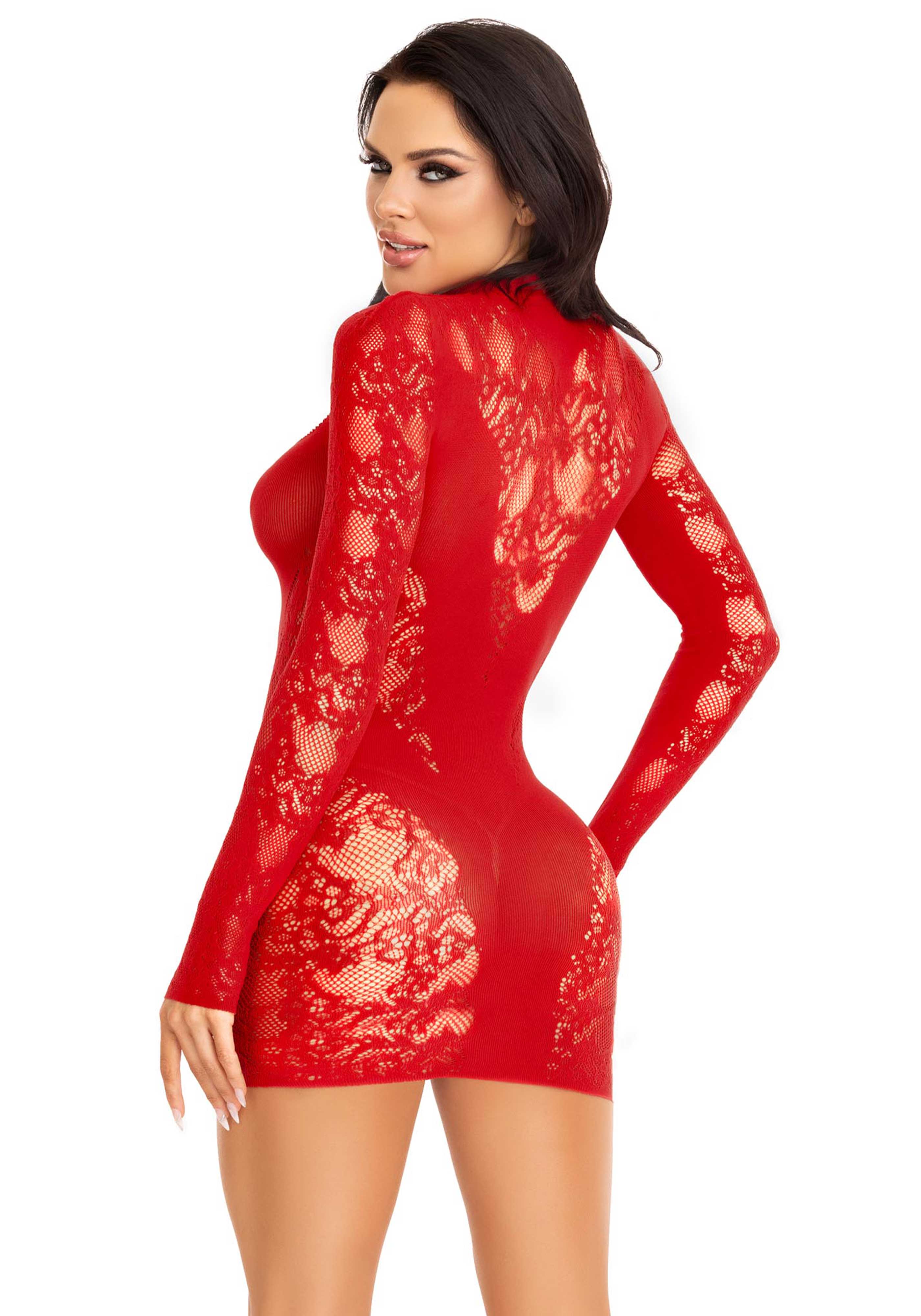 Mini Dress and Gloved Sleeves - Image 2