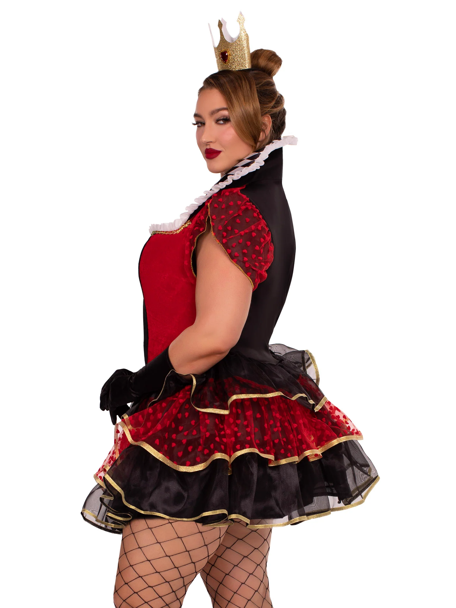 Plus Queen of Hearts Dress - Image 3