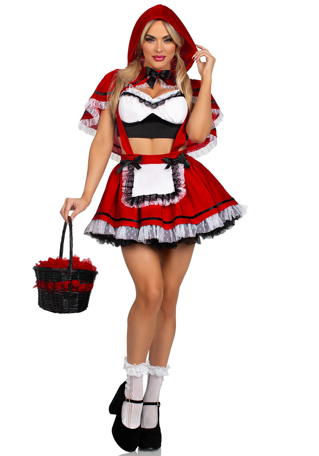 Flirty Miss Red Top and Skirt - Image 3