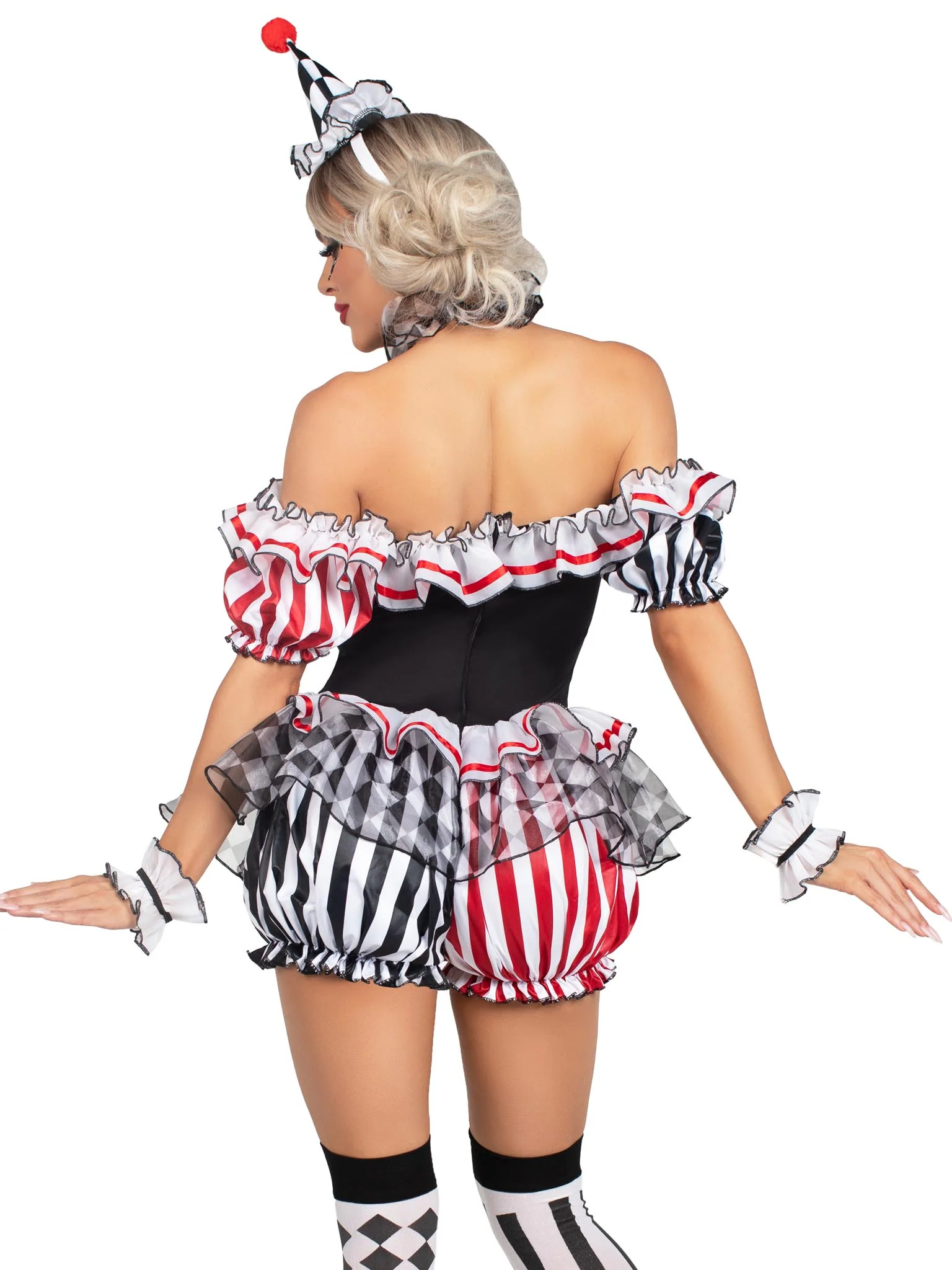 Darling Harlequin Romper - Image 3