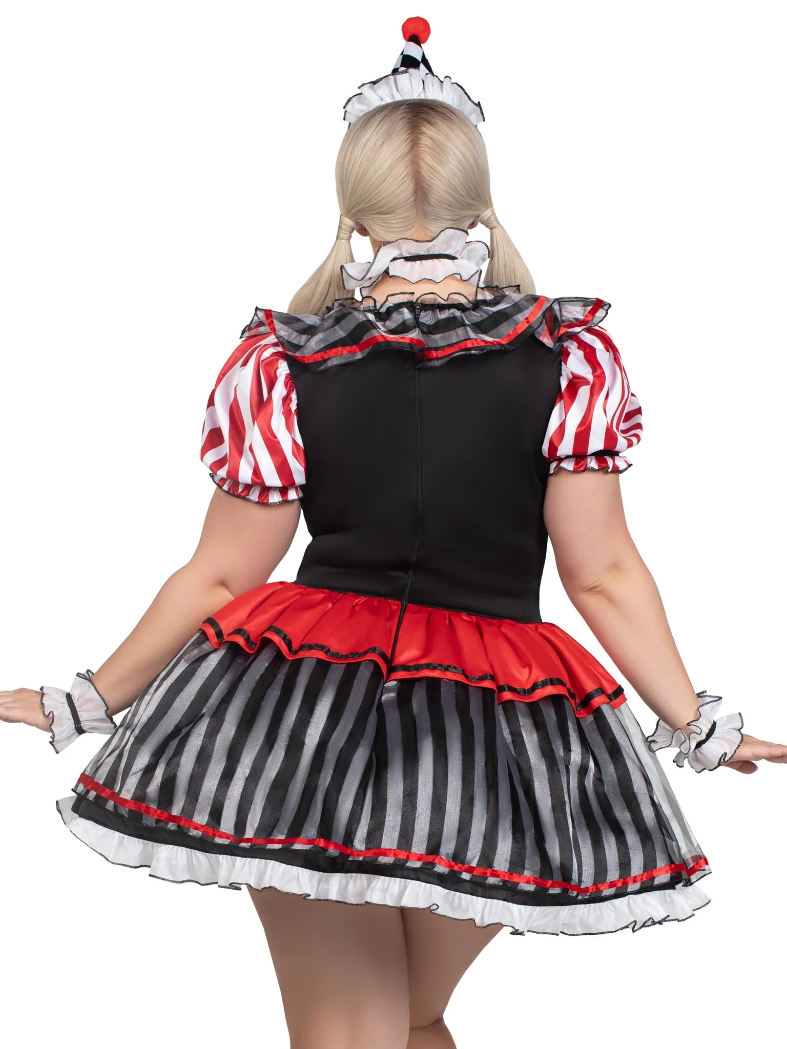 Plus Darling Harlequin Dress - Image 3