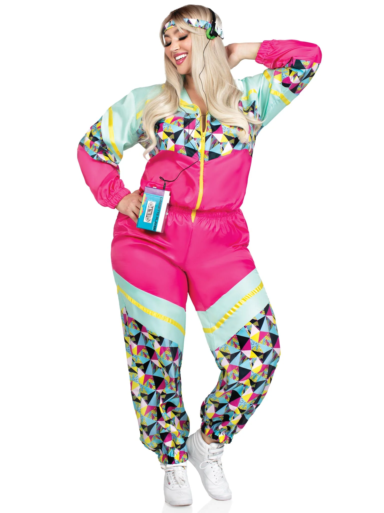 Plus Totally 80's Tracksuit - Image 2