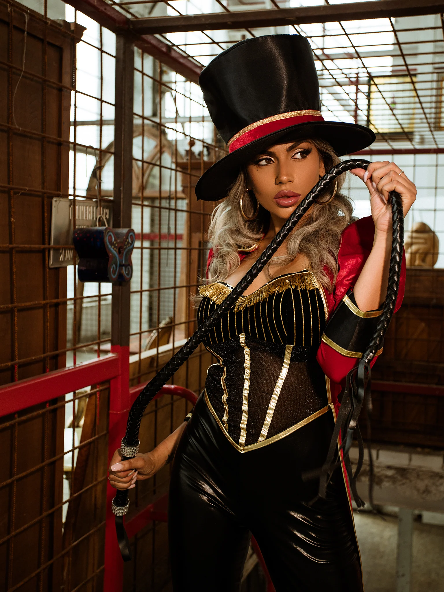 Circus Ringmaster Diva Catsuit - Image 6