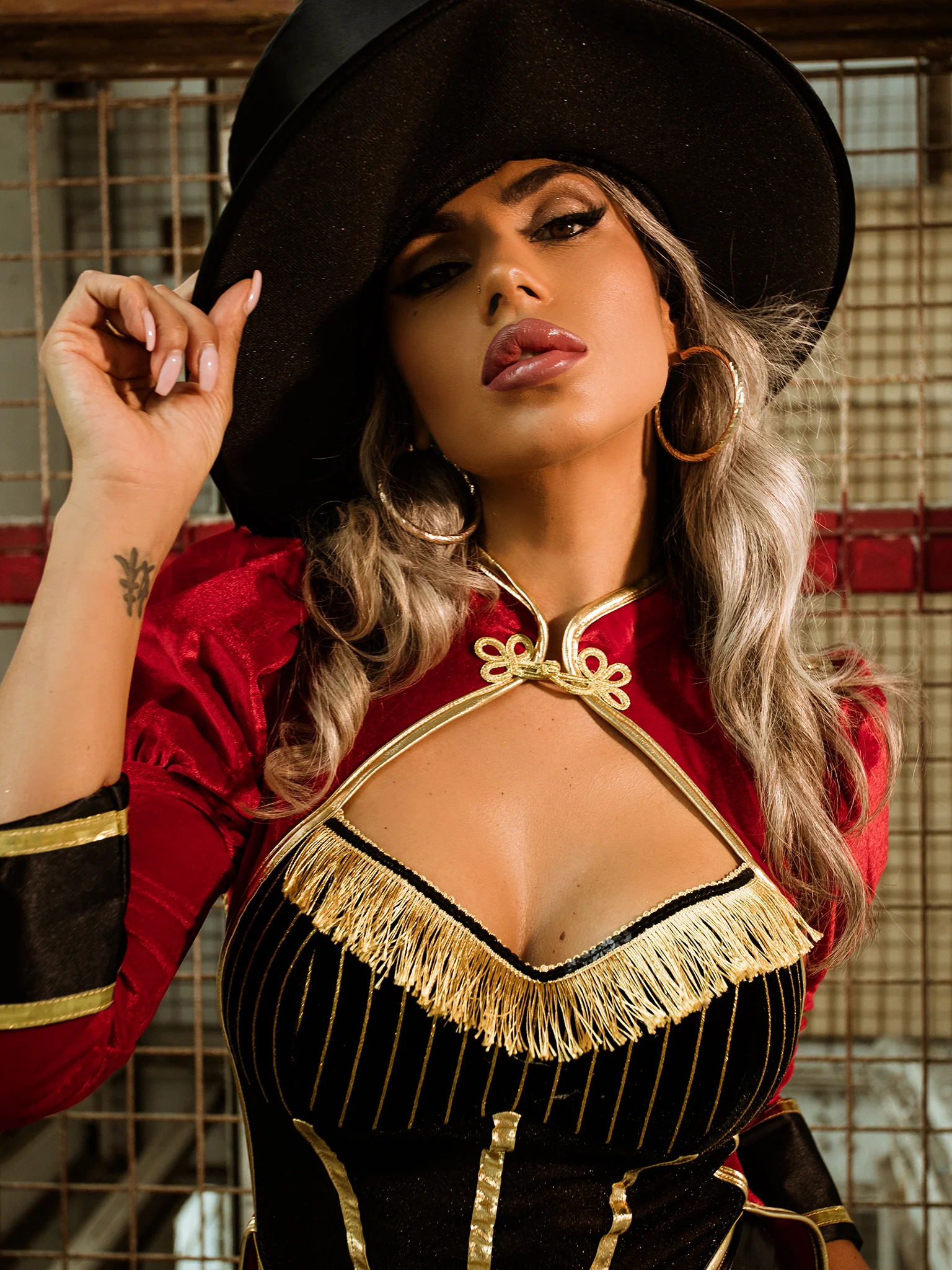 Circus Ringmaster Diva Catsuit - Image 7