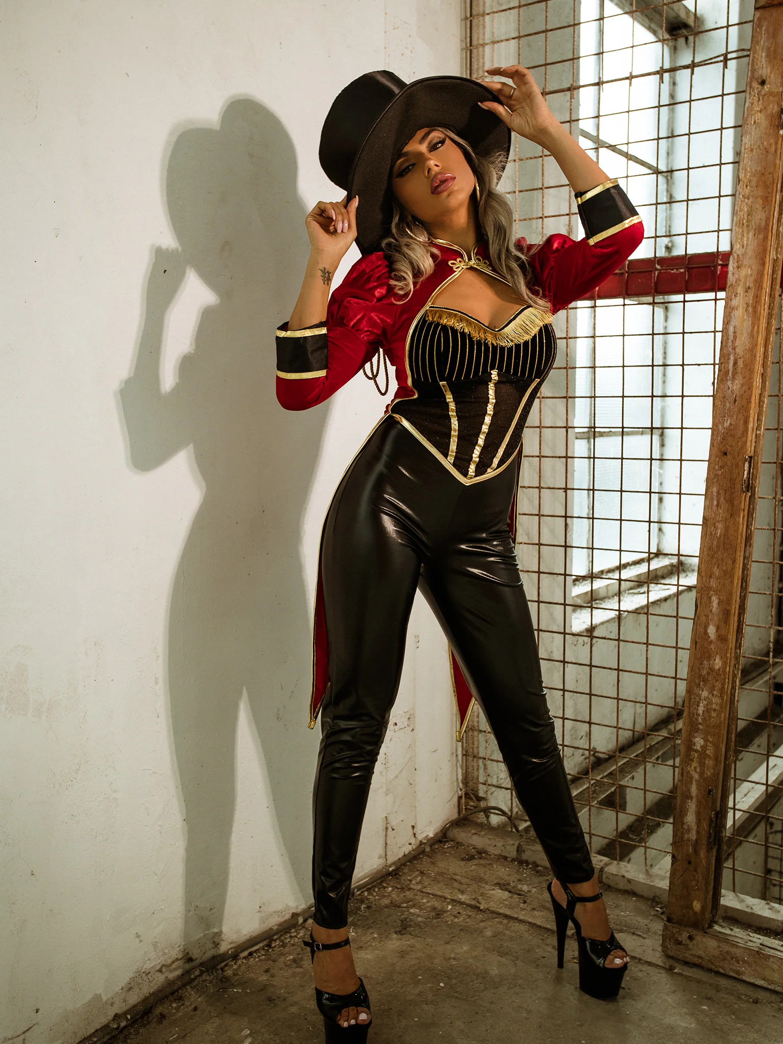 Circus Ringmaster Diva Catsuit - Image 9