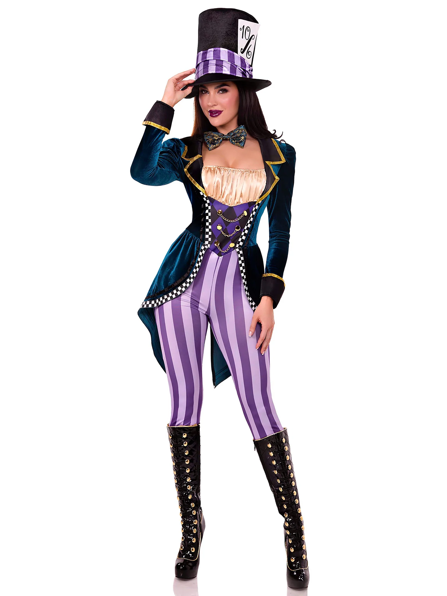 Classic Mad Hatter Jumpsuit - Image 4