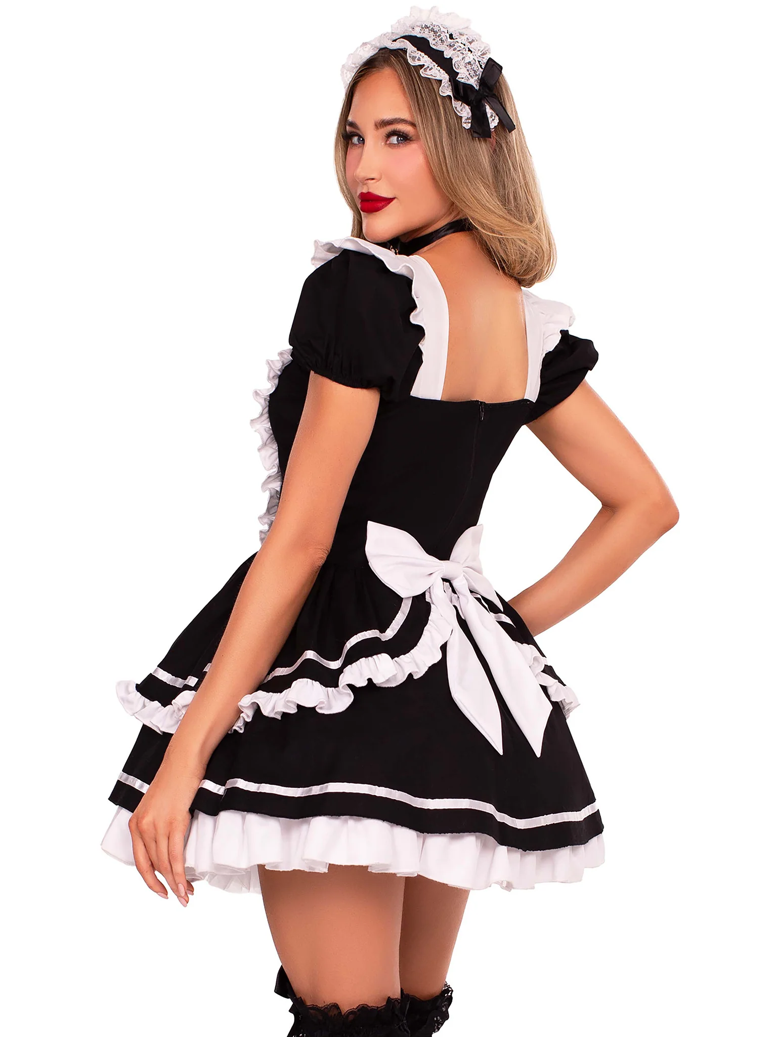 Maid to Flirt Ruffle Trimmed Dress - Image 3