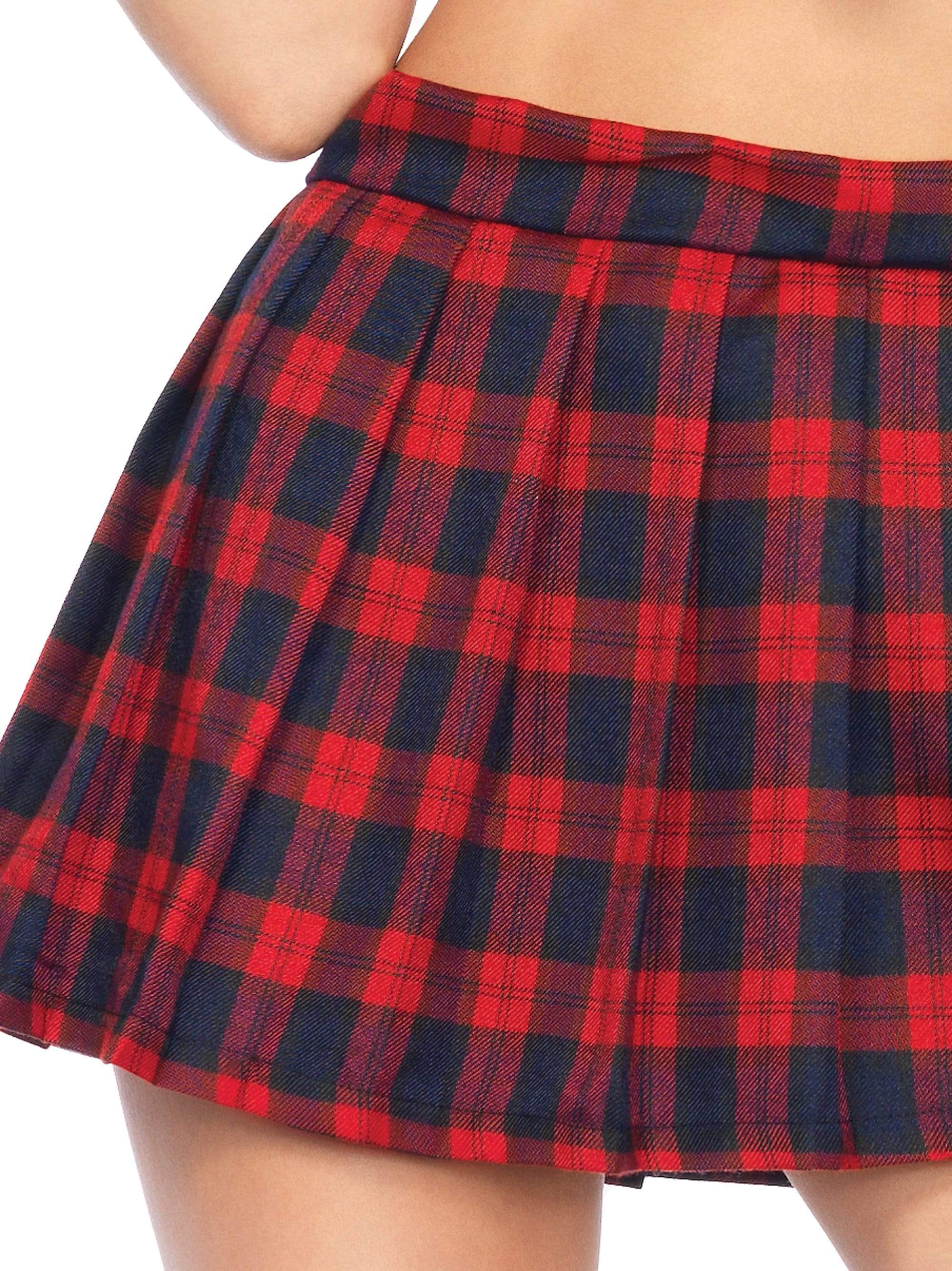 Classic School Girl Top and Skirt - Image 4