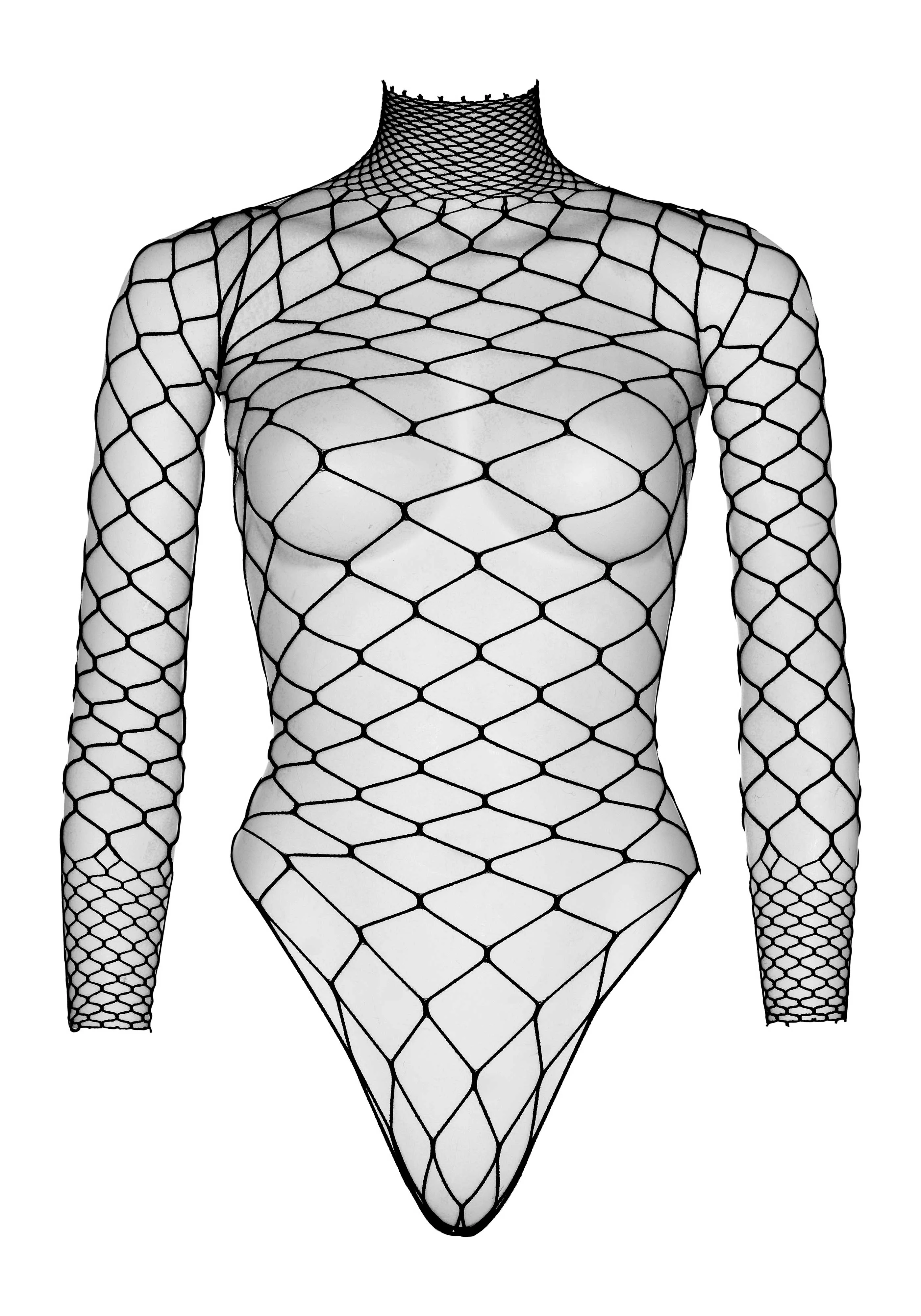 Bodysuit with Snap Crotch Thong Panty - Image 16