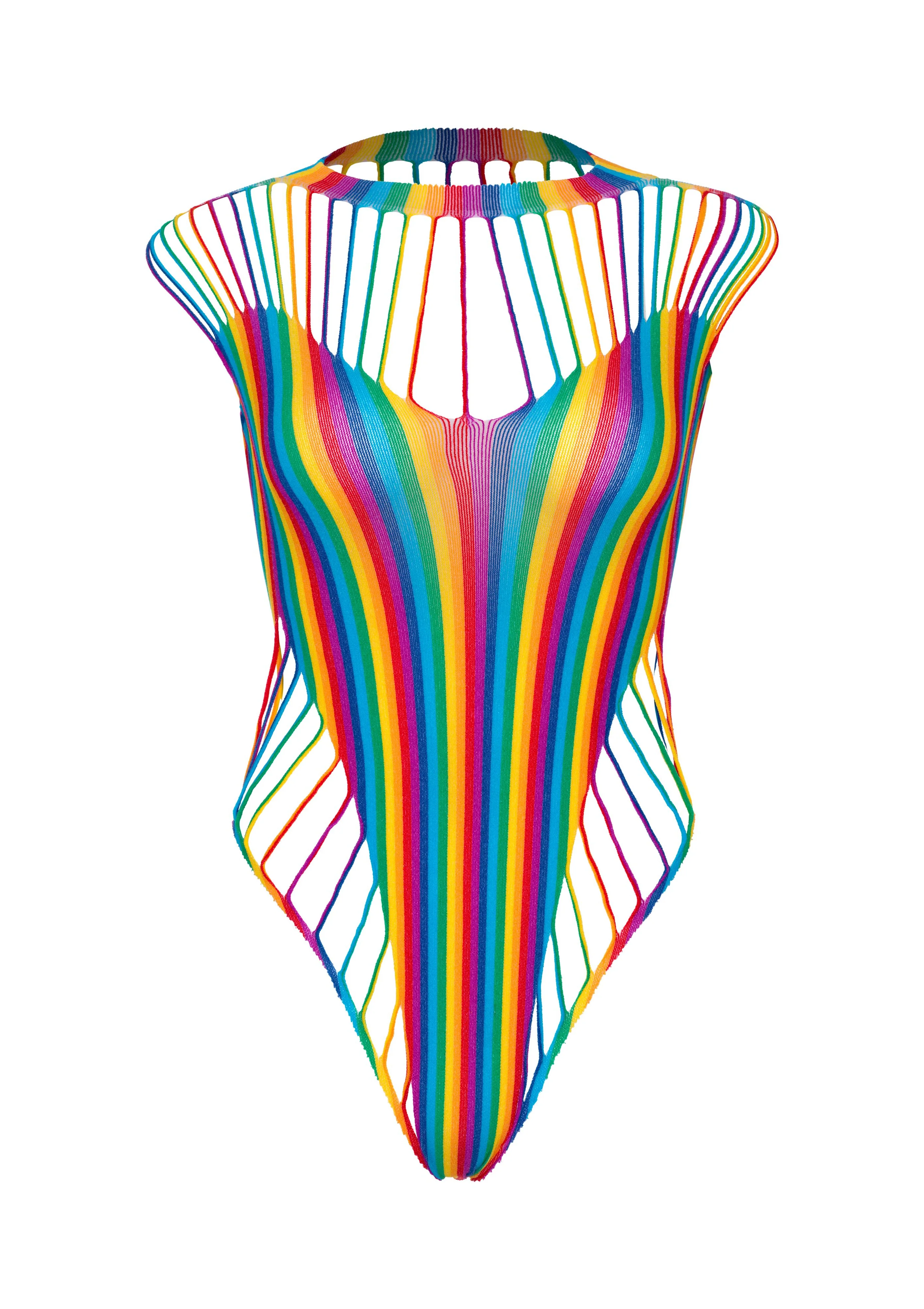 Shredded Opaque Cut Out Teddy - Image 7