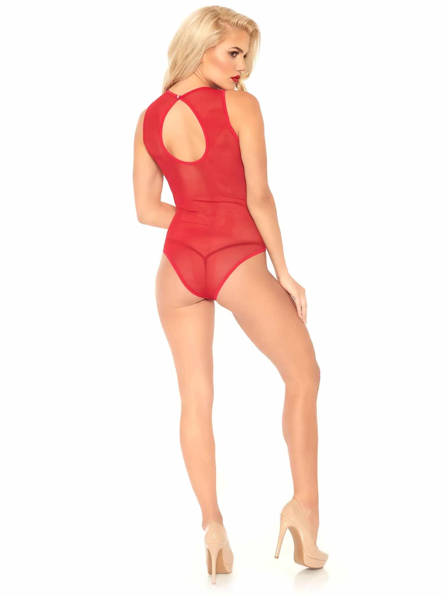 Teddy with Keyhole Back and Snap Crotch - Image 4
