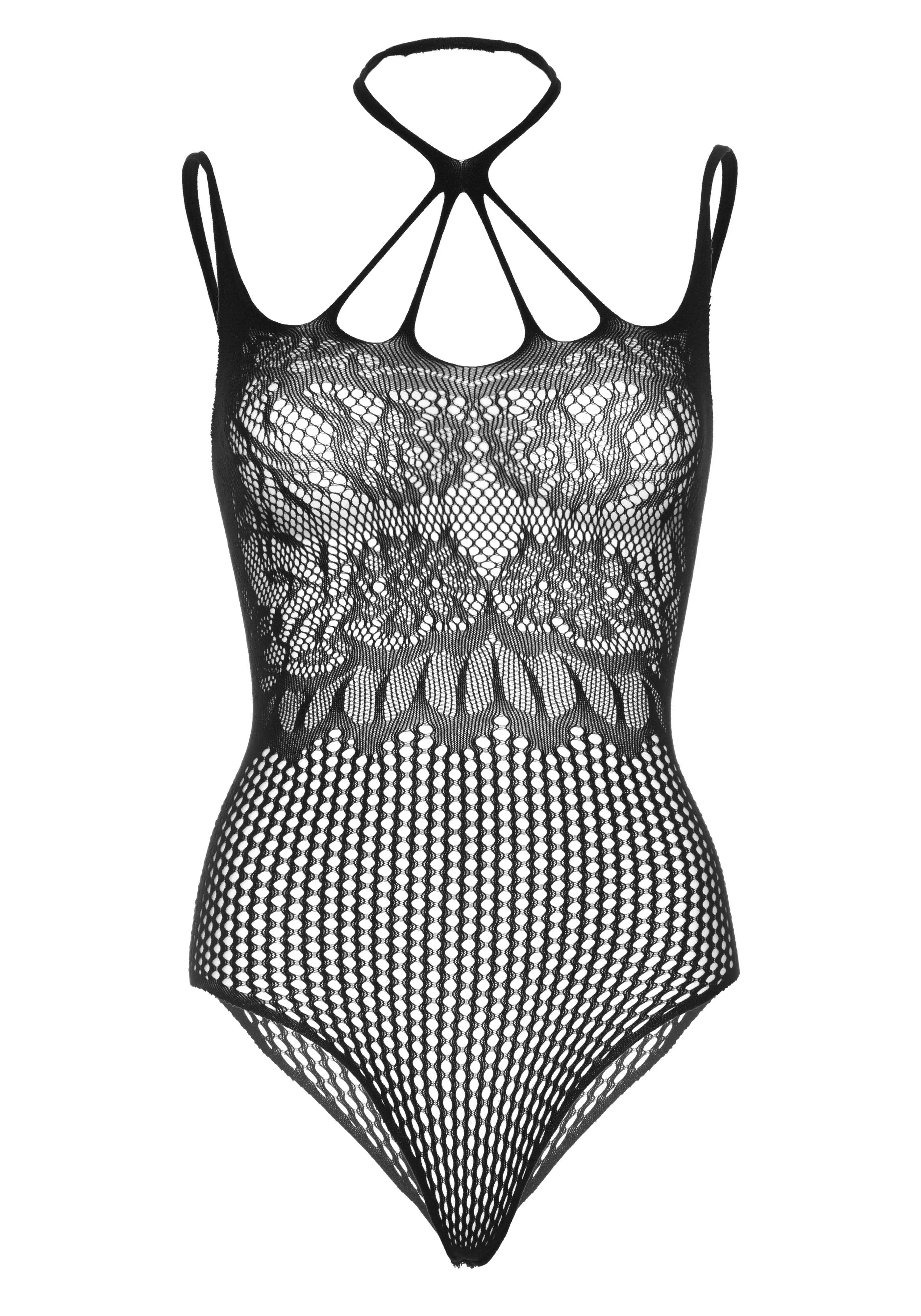 Strappy Halter Thong Teddy - Image 5