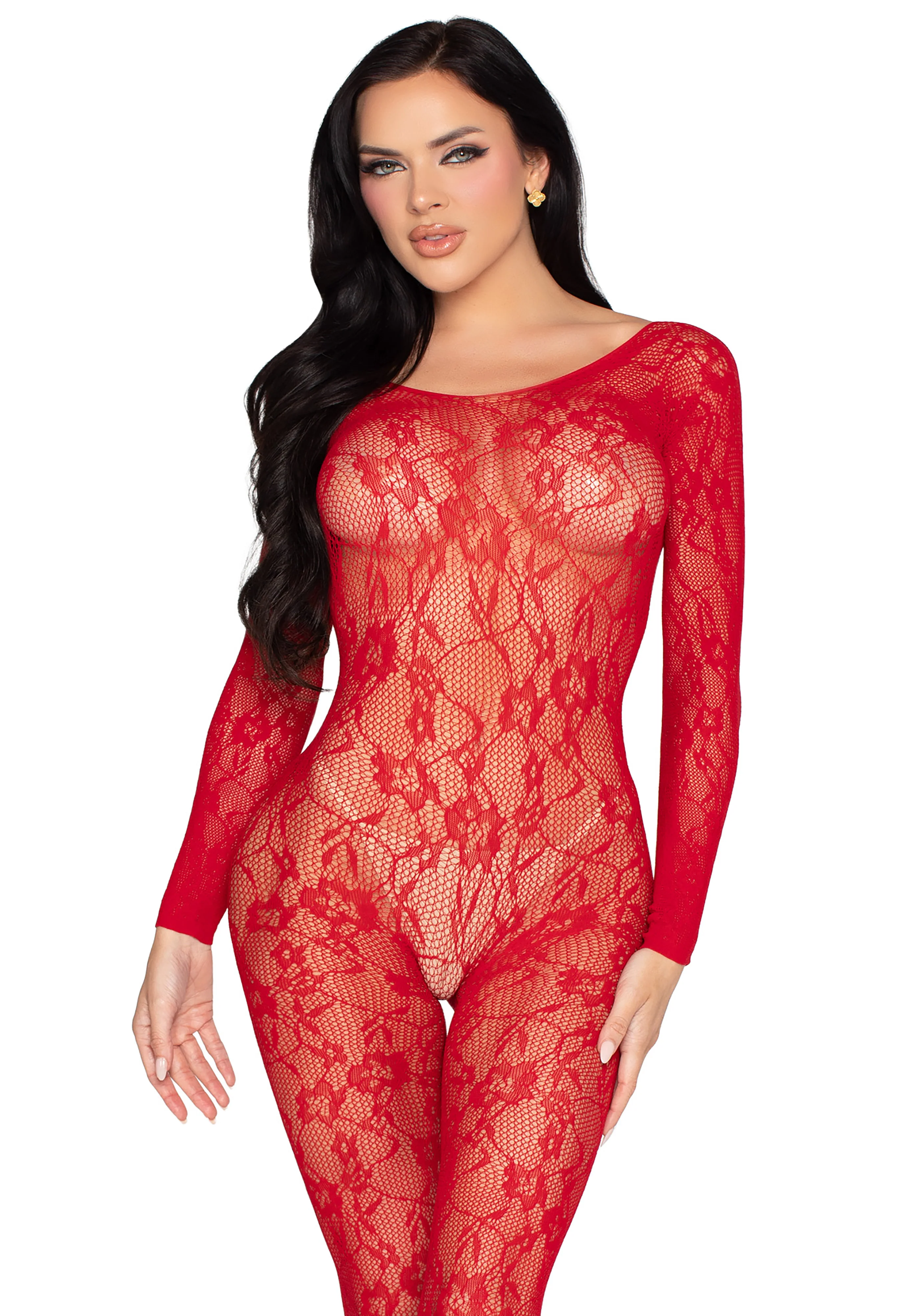 Lace Lingerie Bodystocking - Image 10