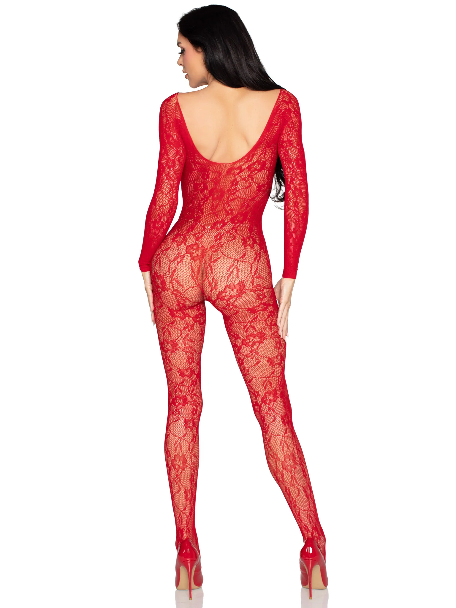 Lace Lingerie Bodystocking - Image 9