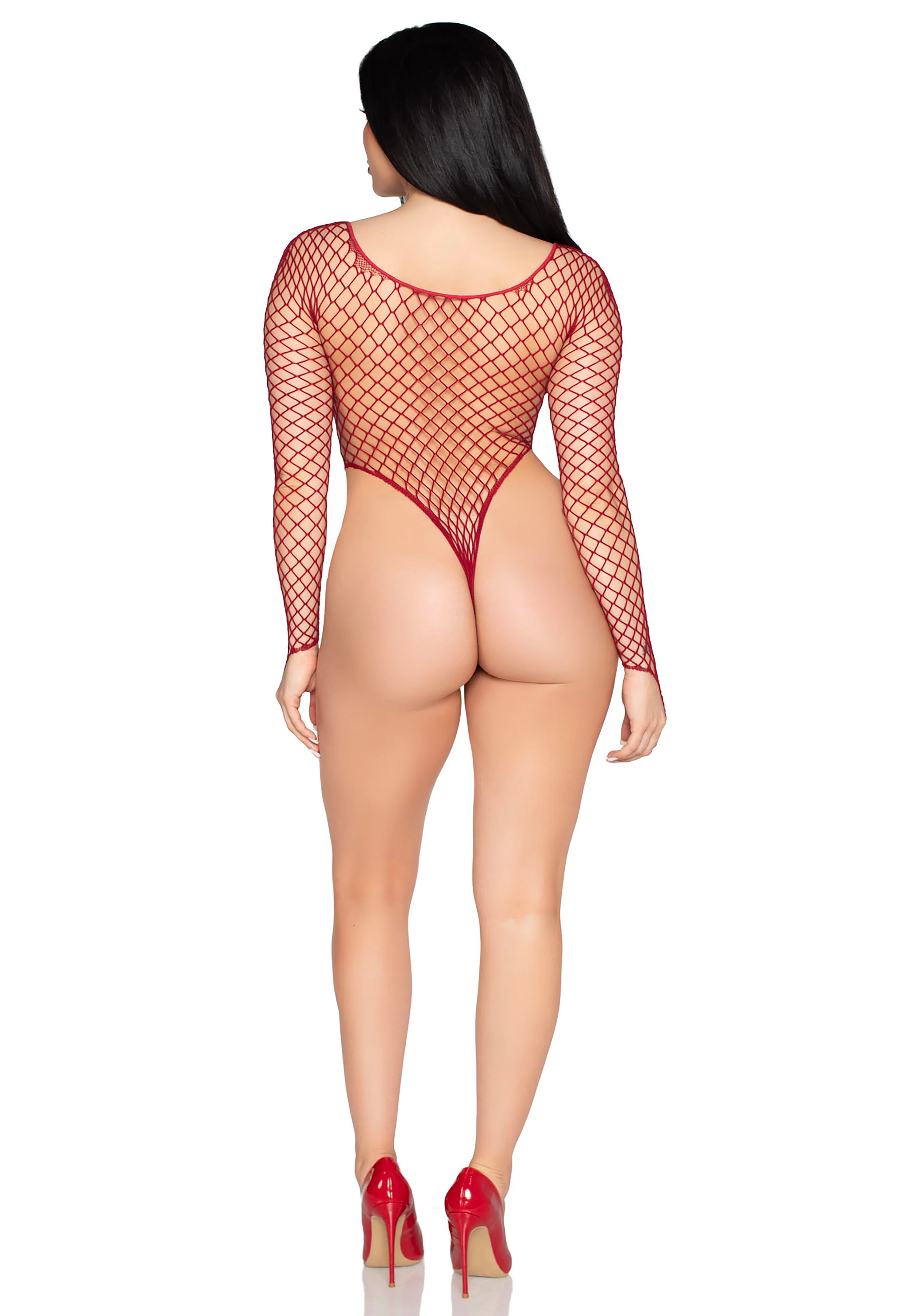 High-Cut Industrial Net Bodysuit - Image 10