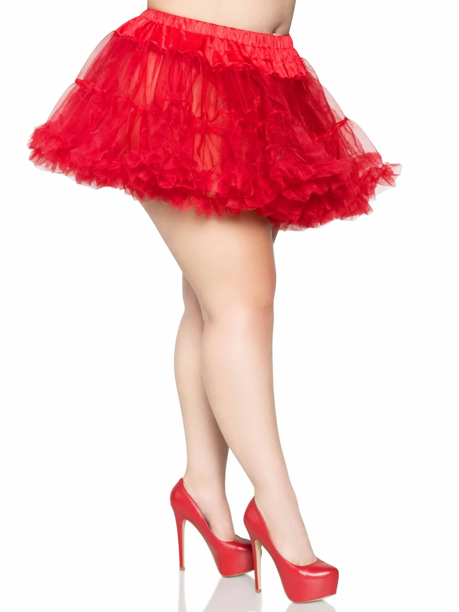 Plus Layered Tulle Petticoat - Image 6