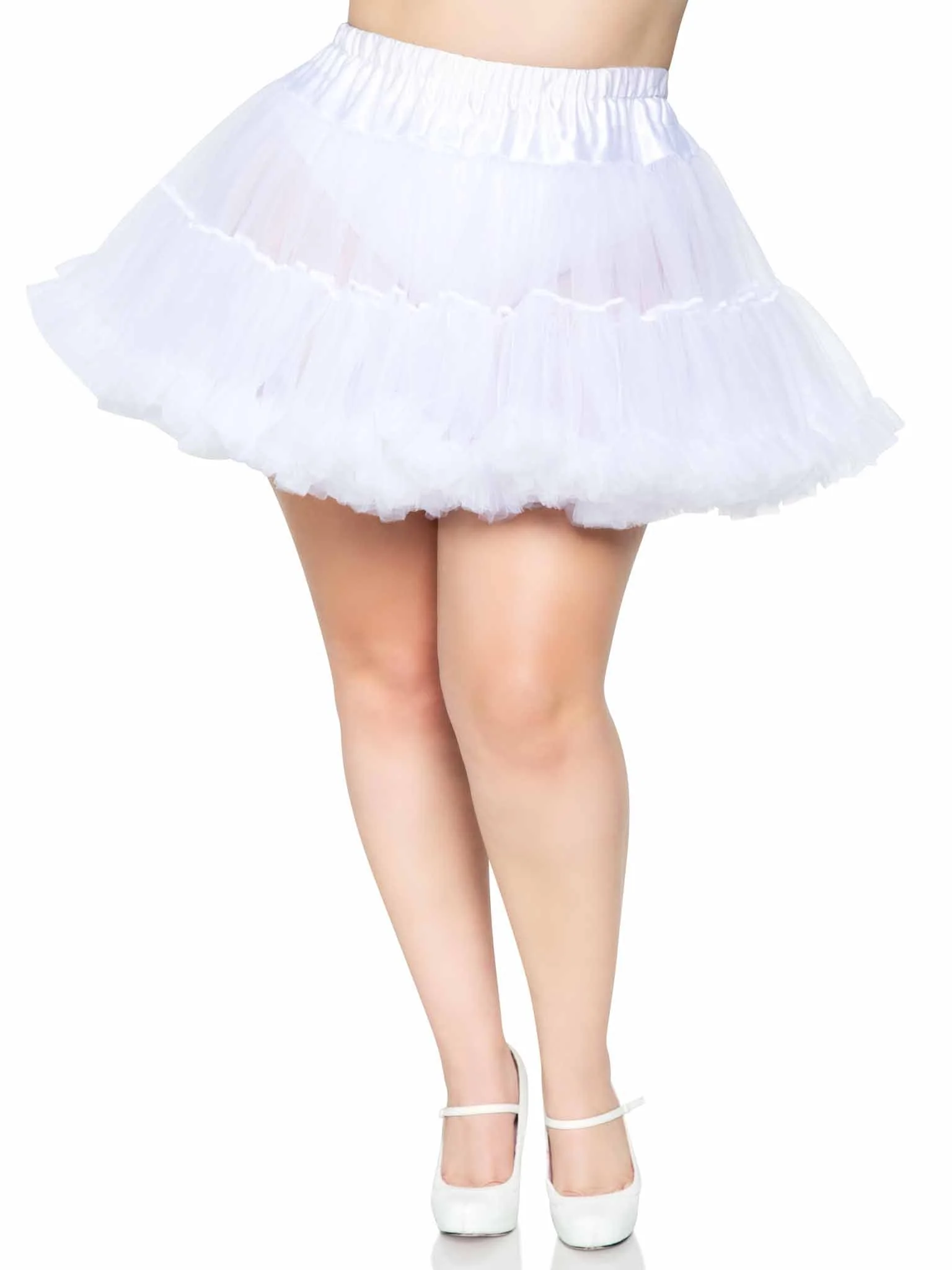 Plus Layered Tulle Petticoat - Image 7