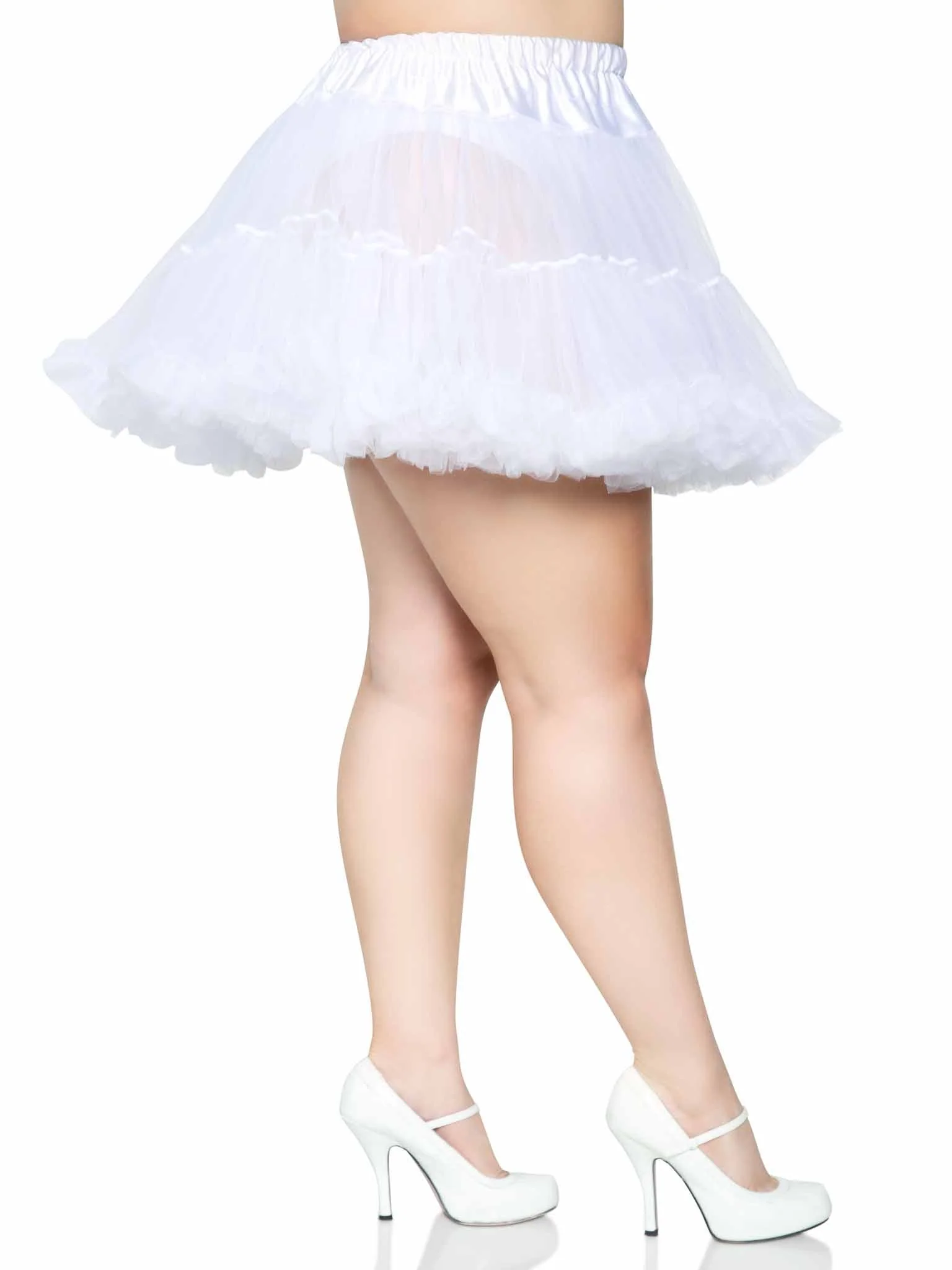 Plus Layered Tulle Petticoat - Image 9