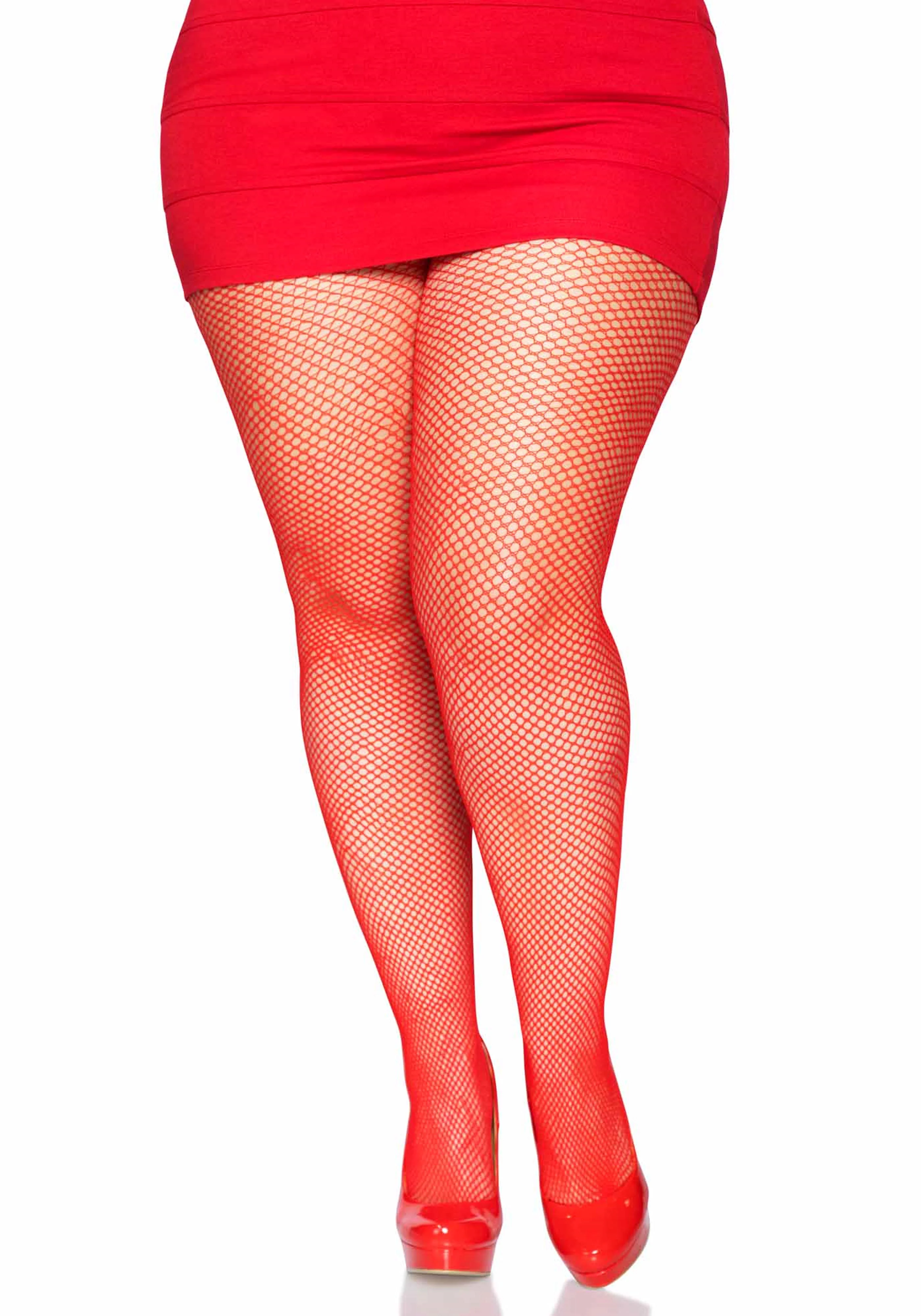 Plus Fishnet Pantyhose - Image 6