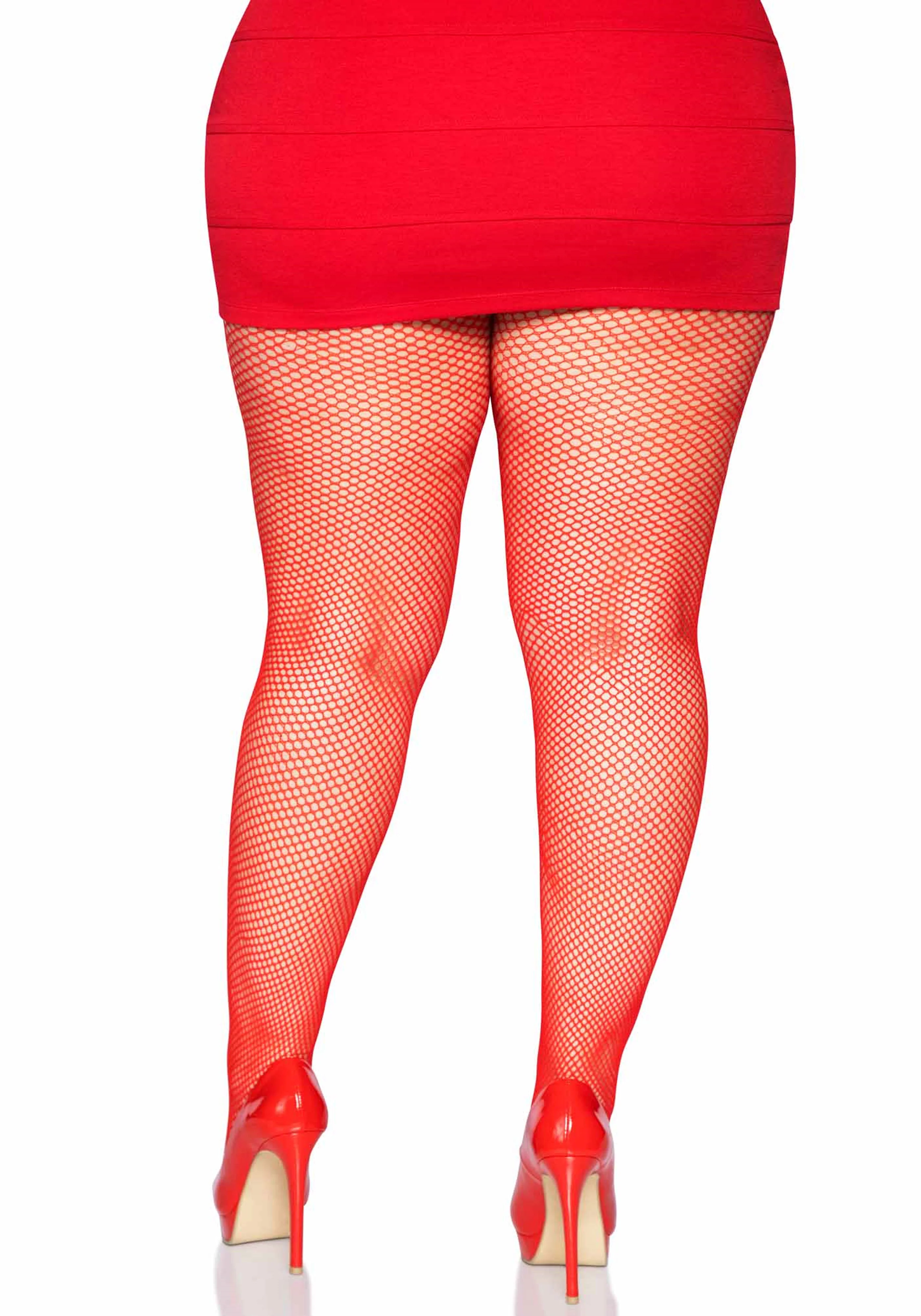 Plus Fishnet Pantyhose - Image 7