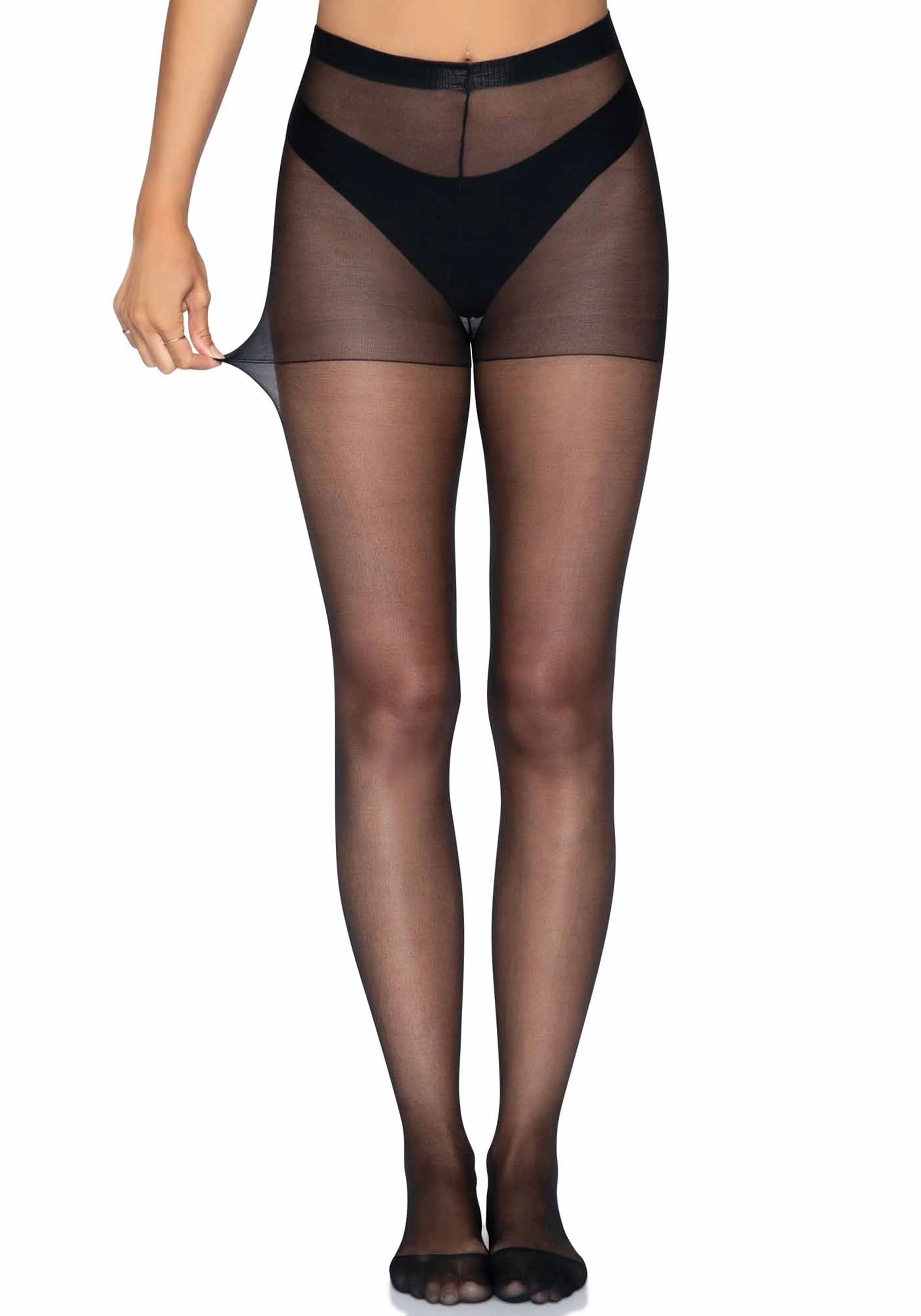 Backseam Sheer Pantyhose - Image 8