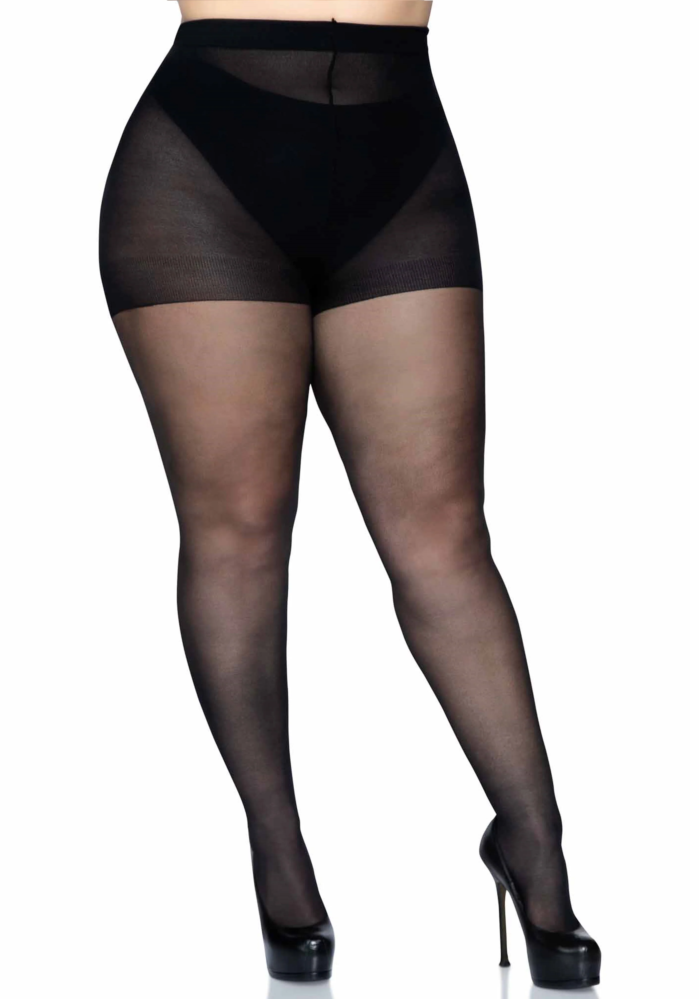 Plus Backseam Pantyhose - Image 4