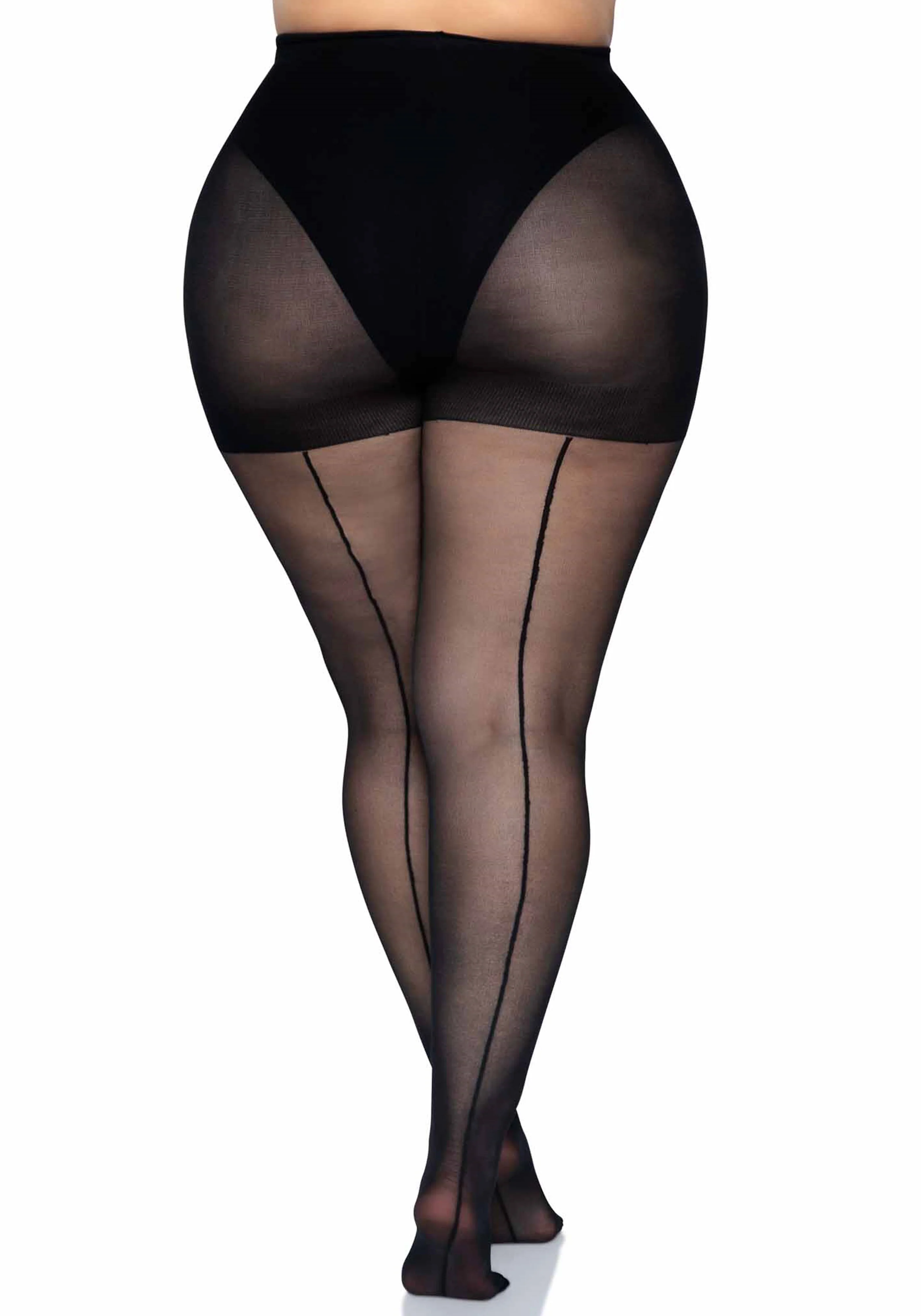Plus Backseam Pantyhose - Image 5