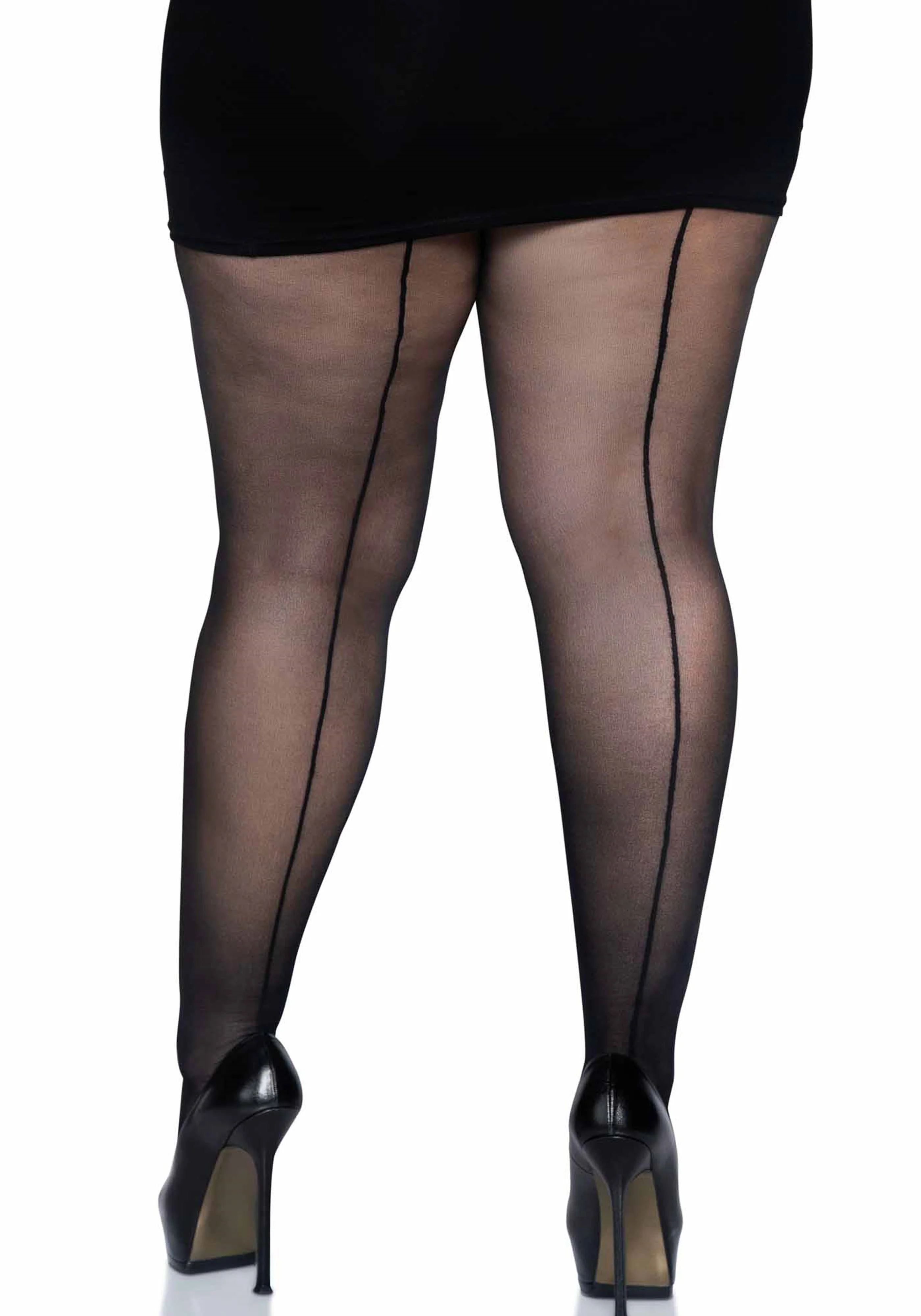 Plus Backseam Pantyhose - Image 7