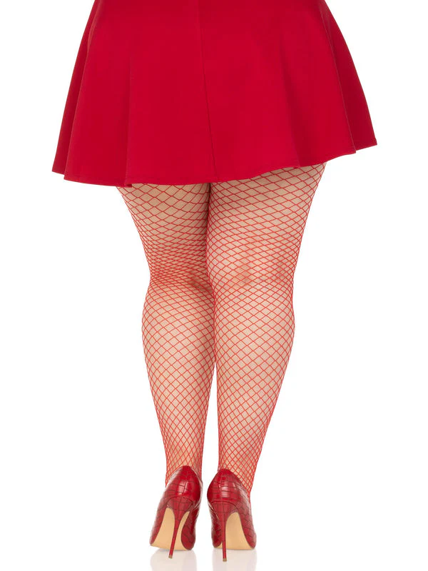 Plus Elastane Industrial Fishnet Pantyhose - Image 23