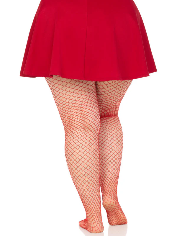 Plus Elastane Industrial Fishnet Pantyhose - Image 24