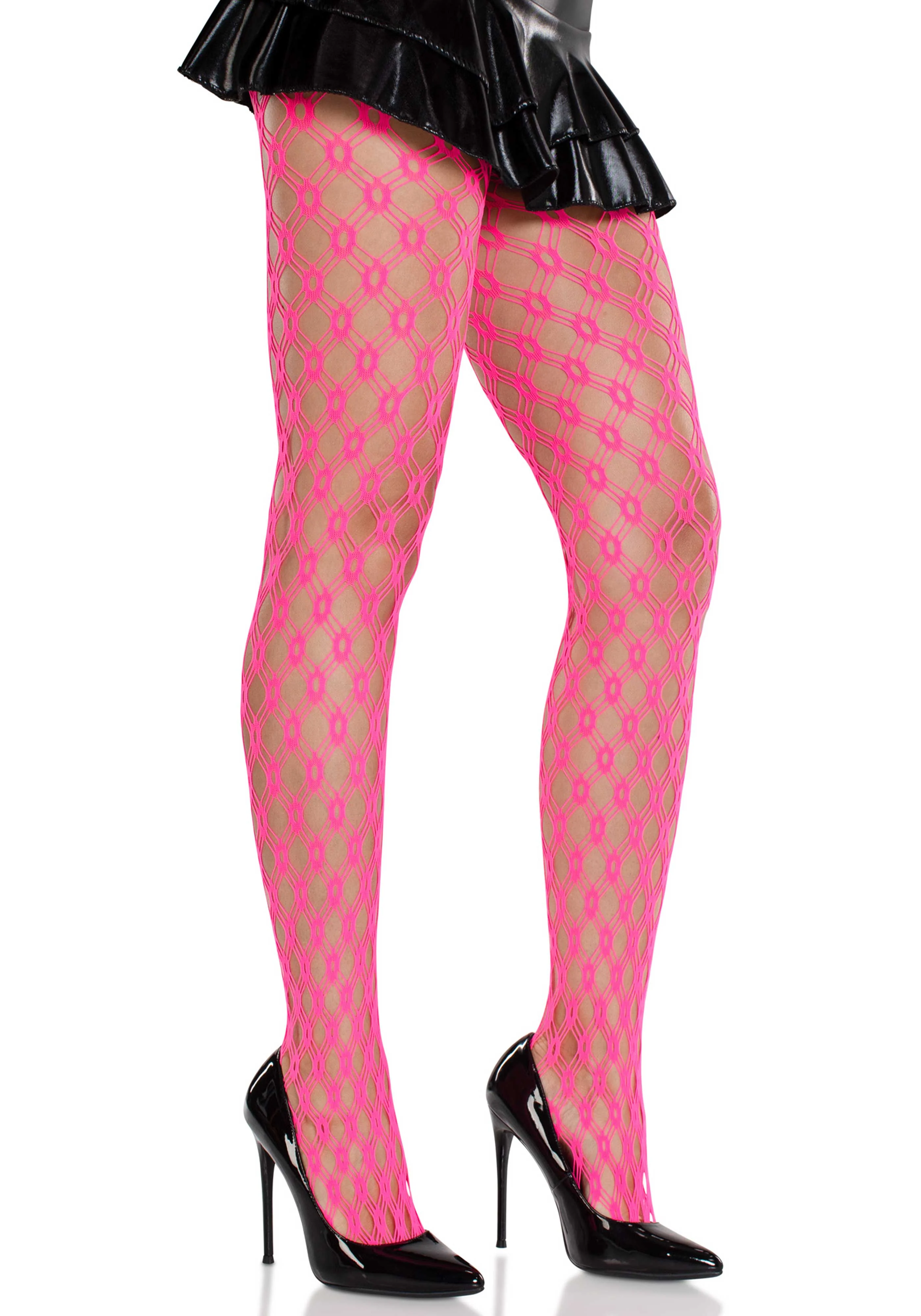 Eyelet Net Tights - Image 4