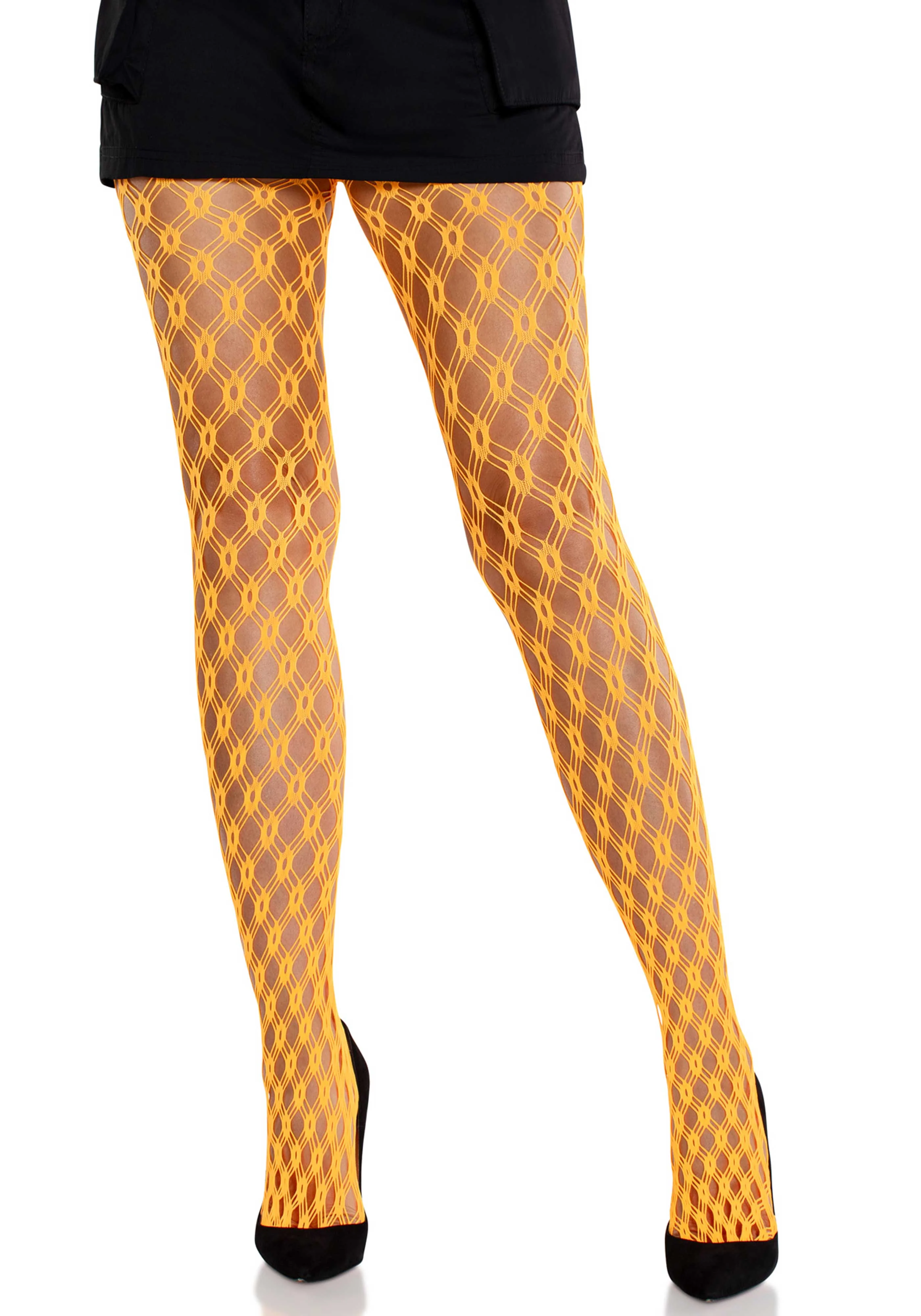 Eyelet Net Tights - Image 5