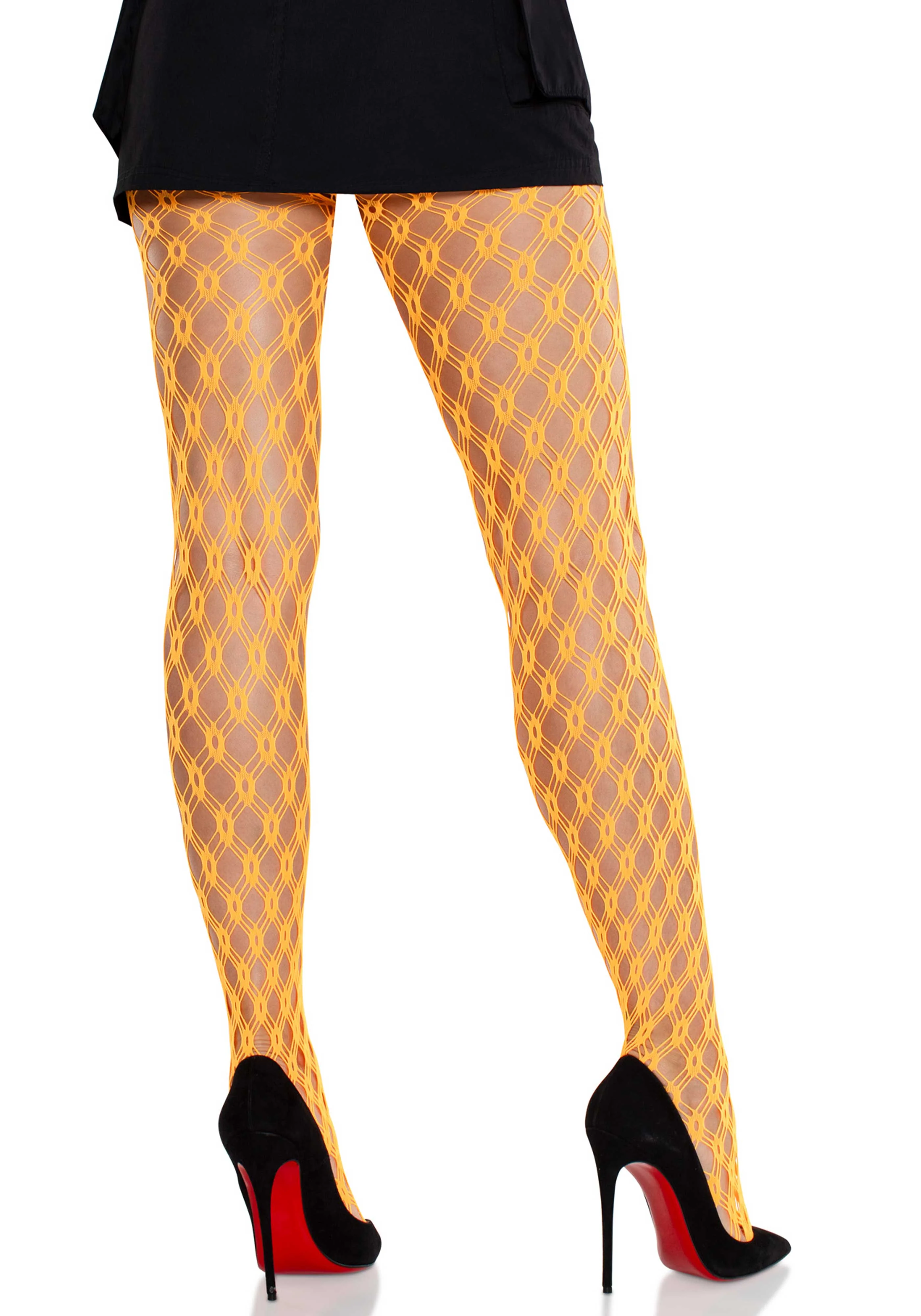Eyelet Net Tights - Image 6