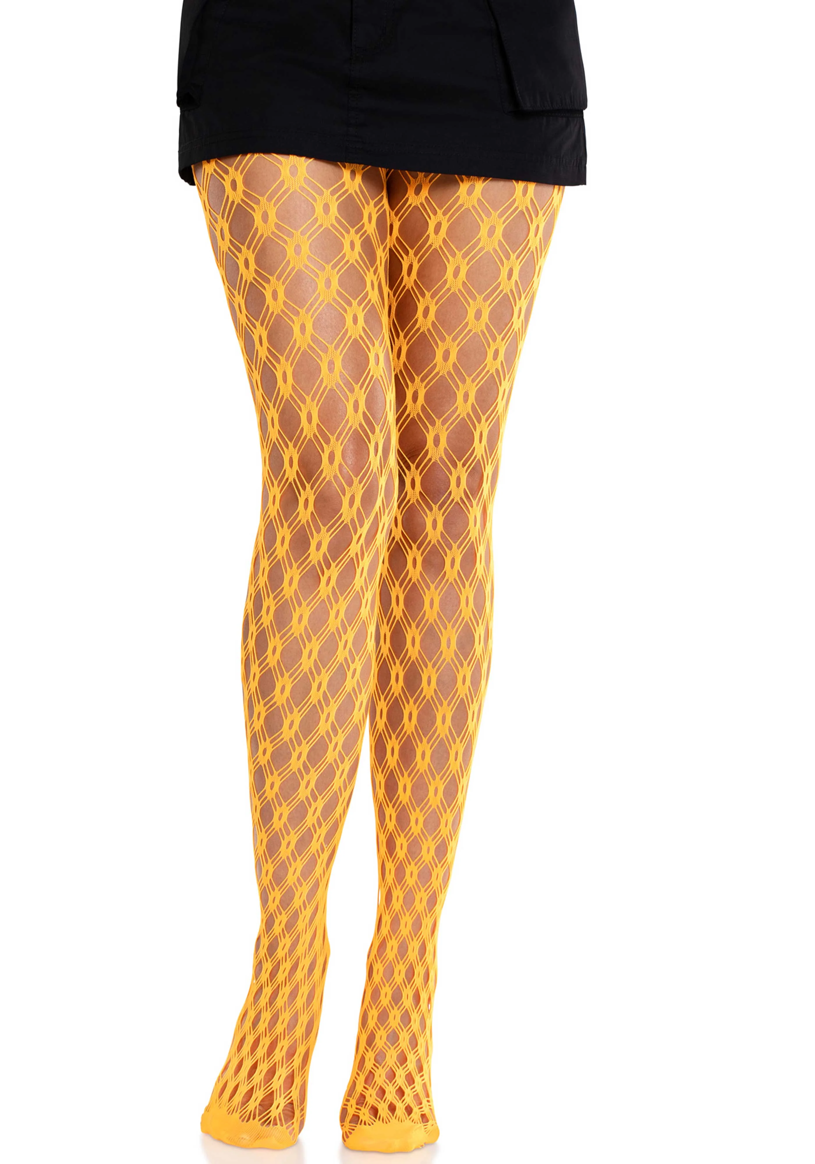 Eyelet Net Tights - Image 7