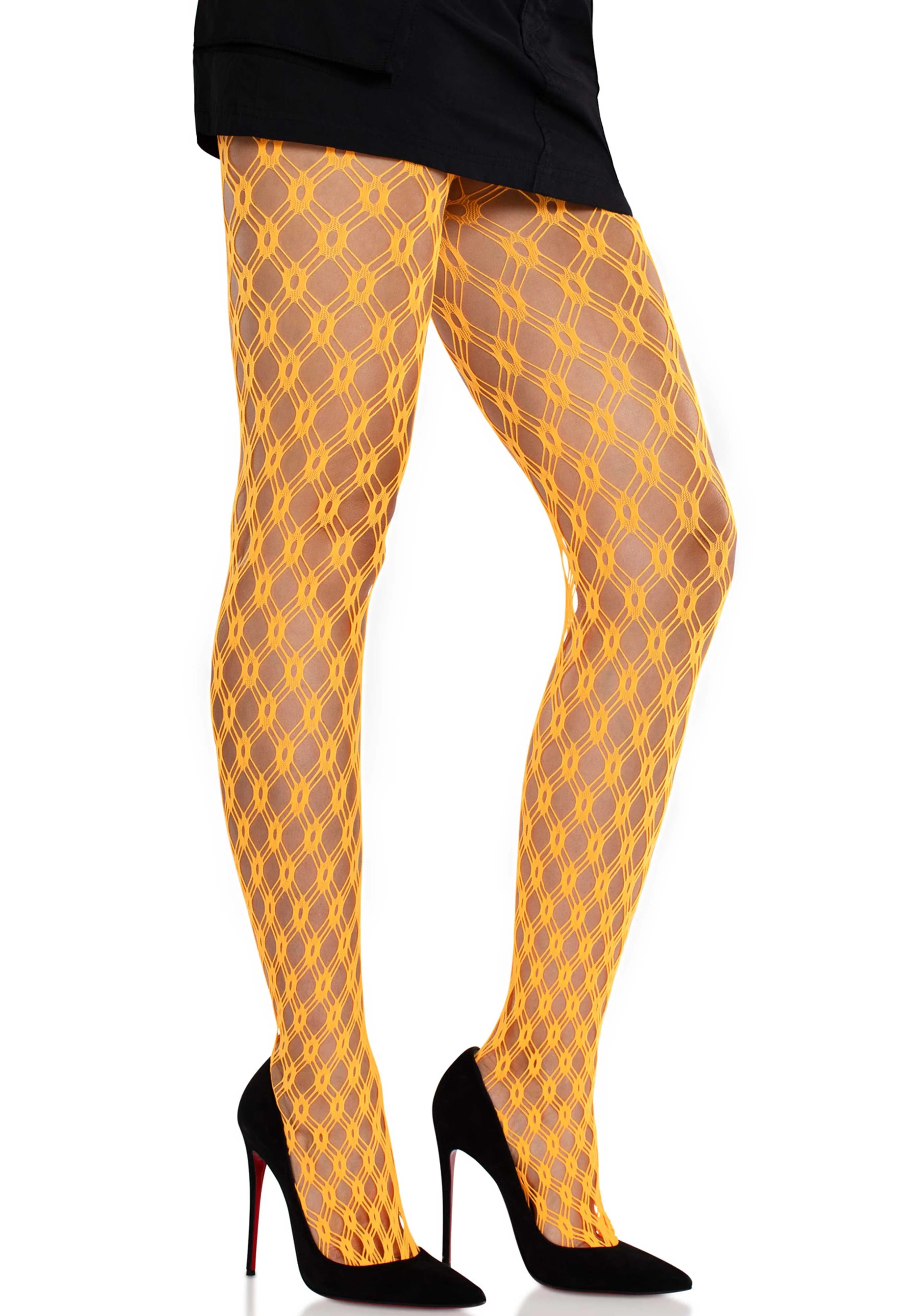 Eyelet Net Tights - Image 8