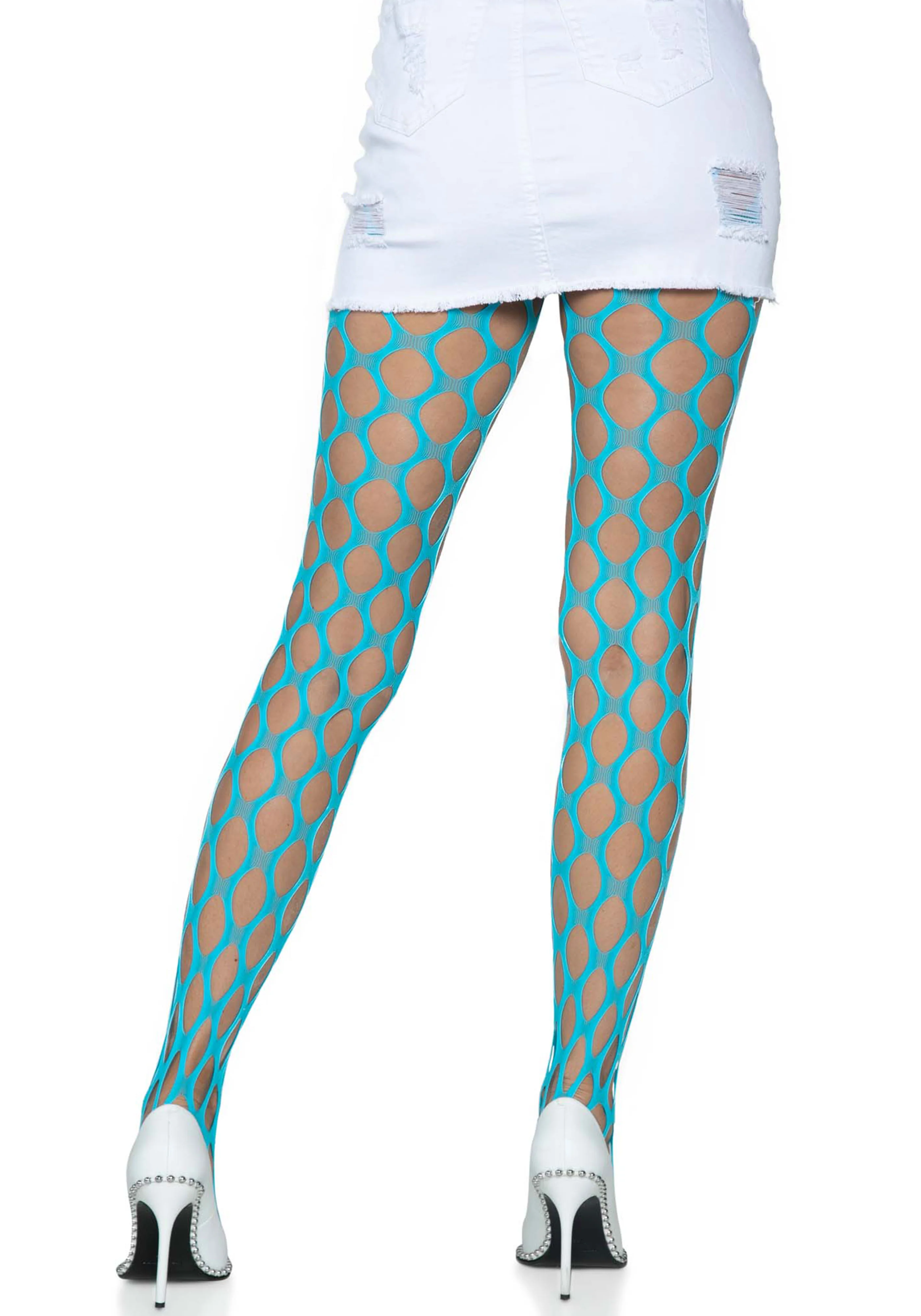 Jumbo Pothole Net Pantyhose - Image 2