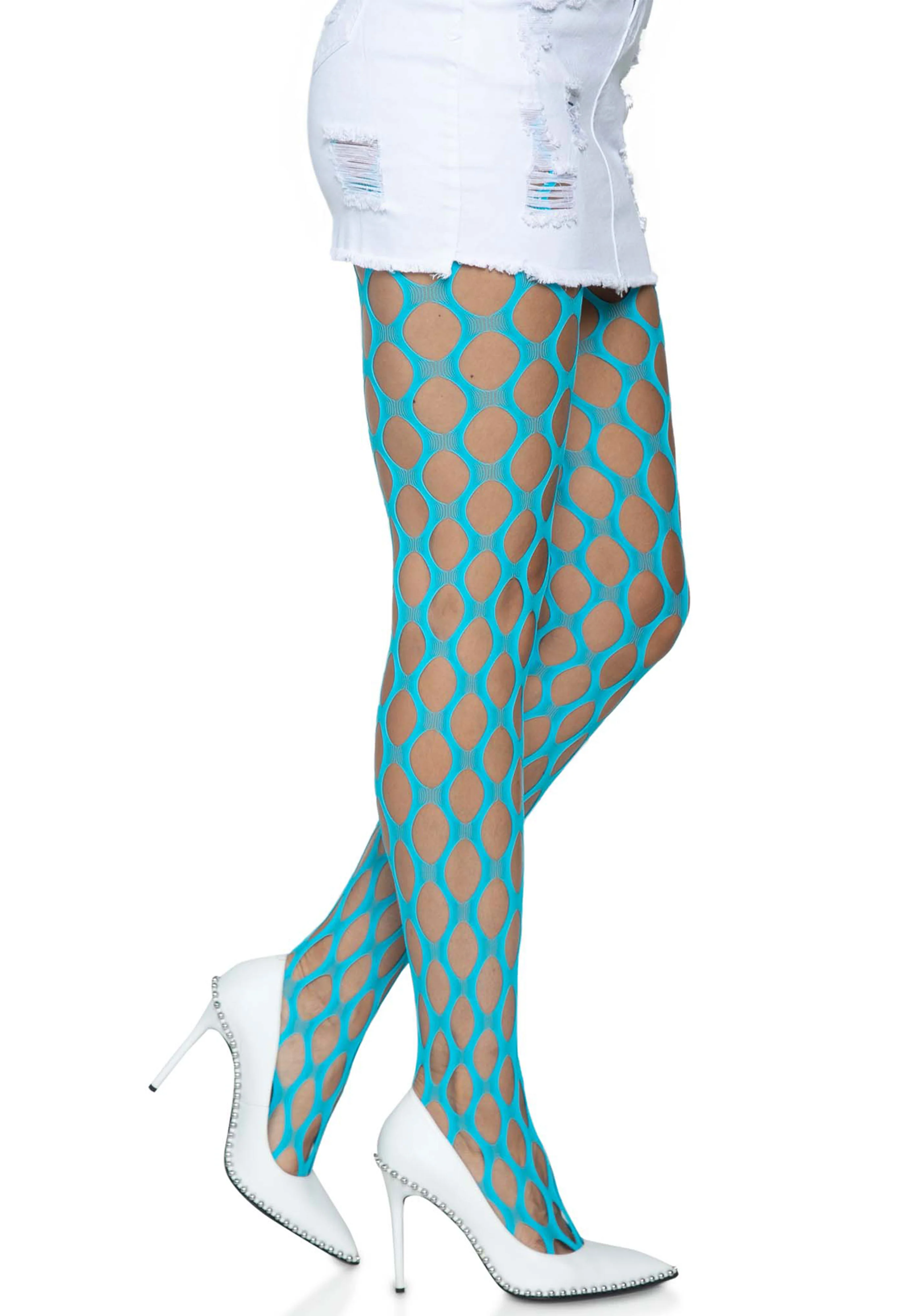 Jumbo Pothole Net Pantyhose - Image 3
