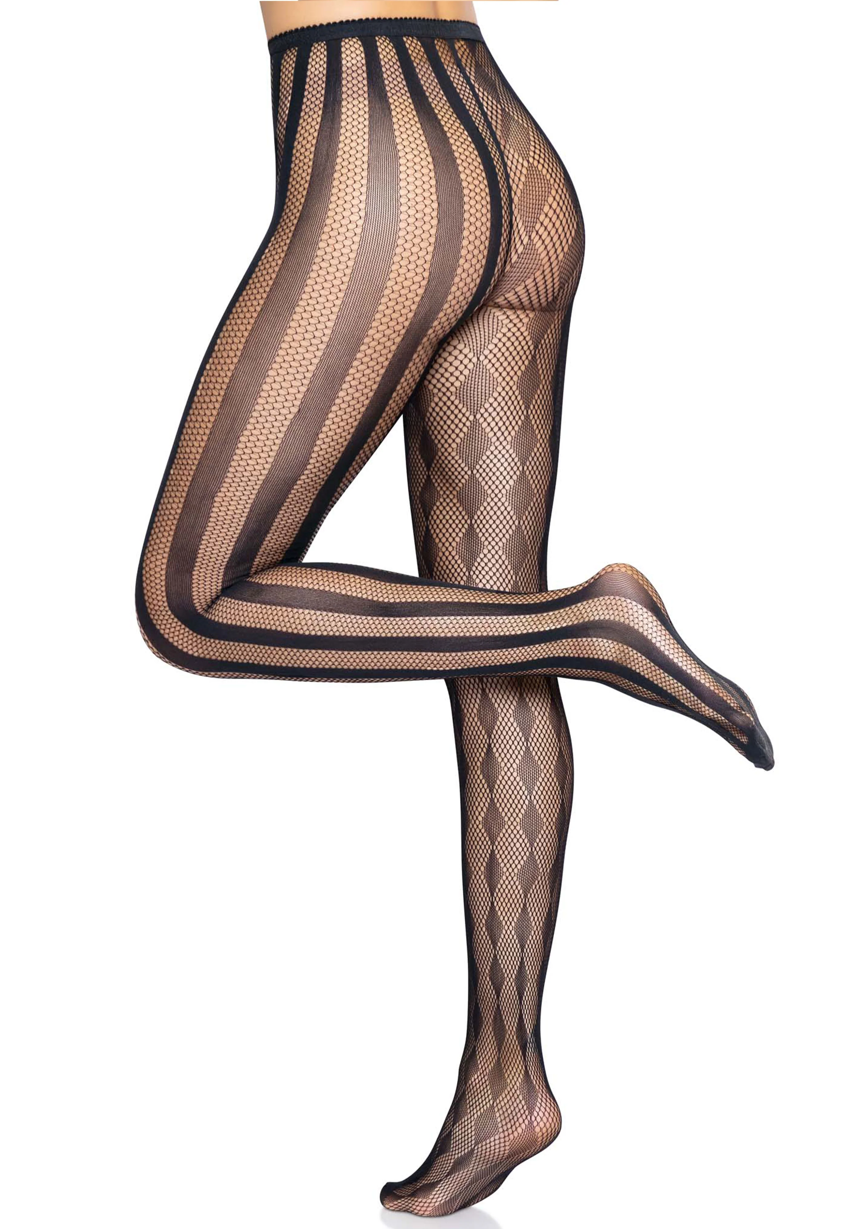 Harlequin Net Pantyhose - Image 4