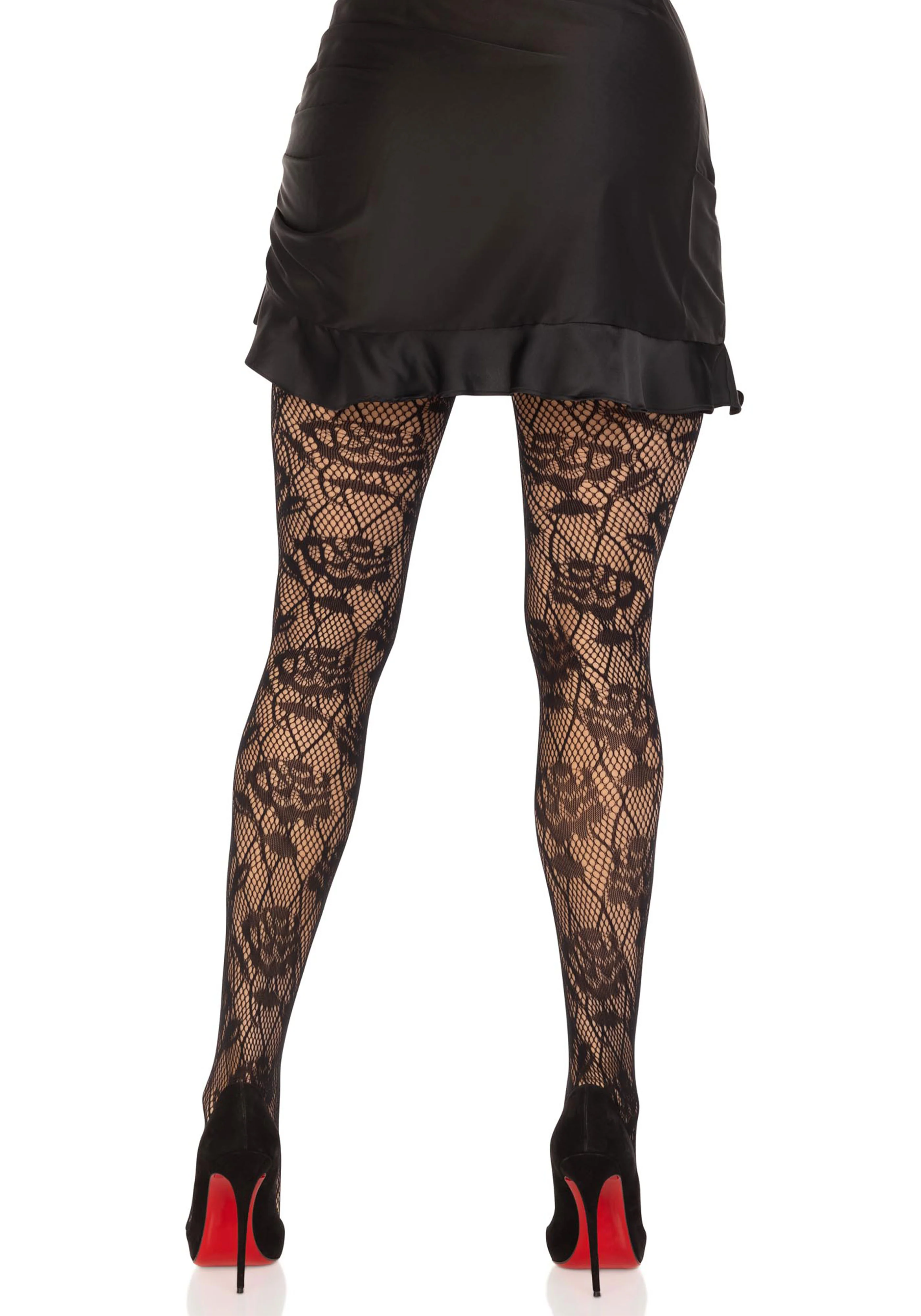 Wild Rose Net Pantyhose - Image 3