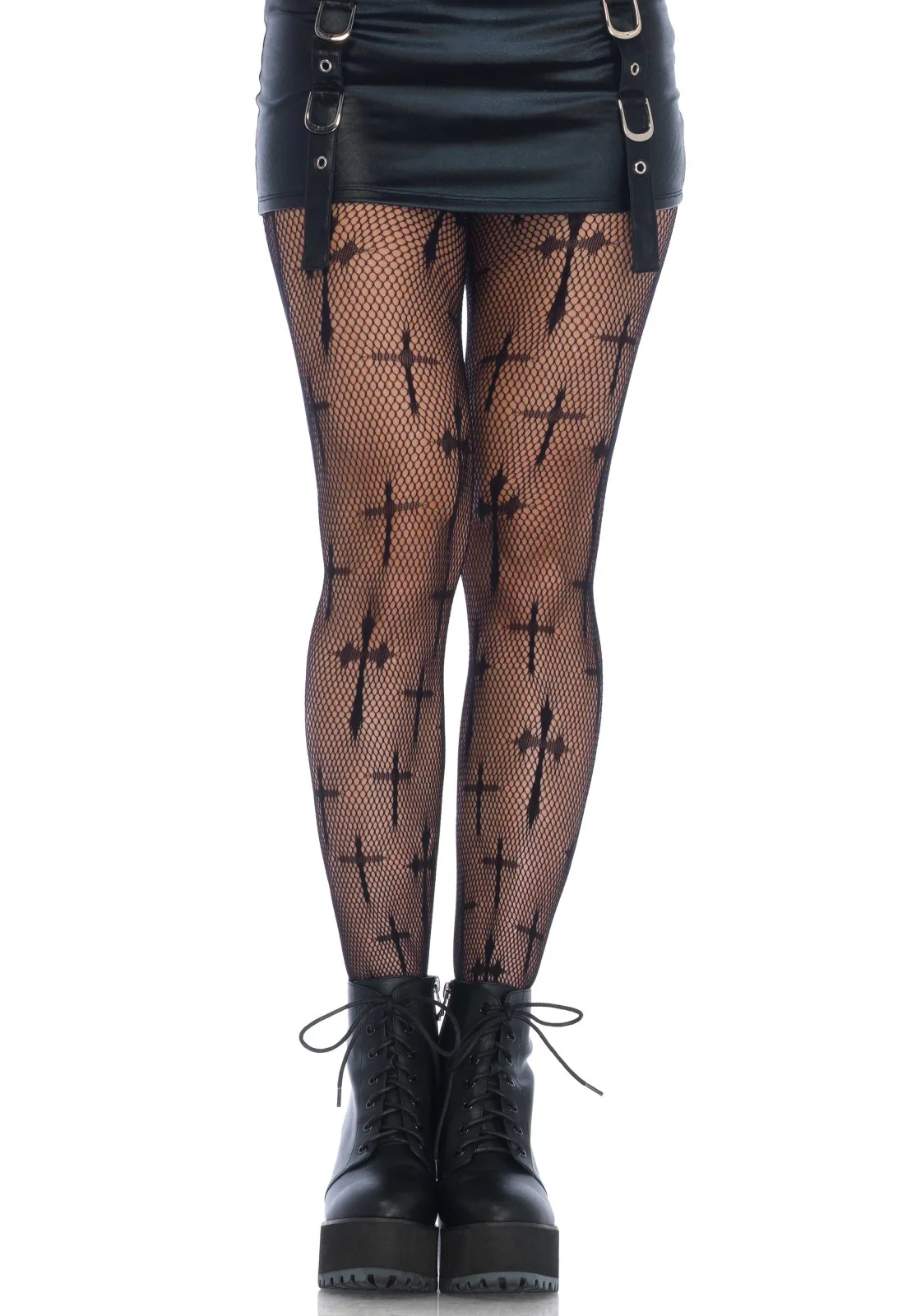Cross Net Pantyhose